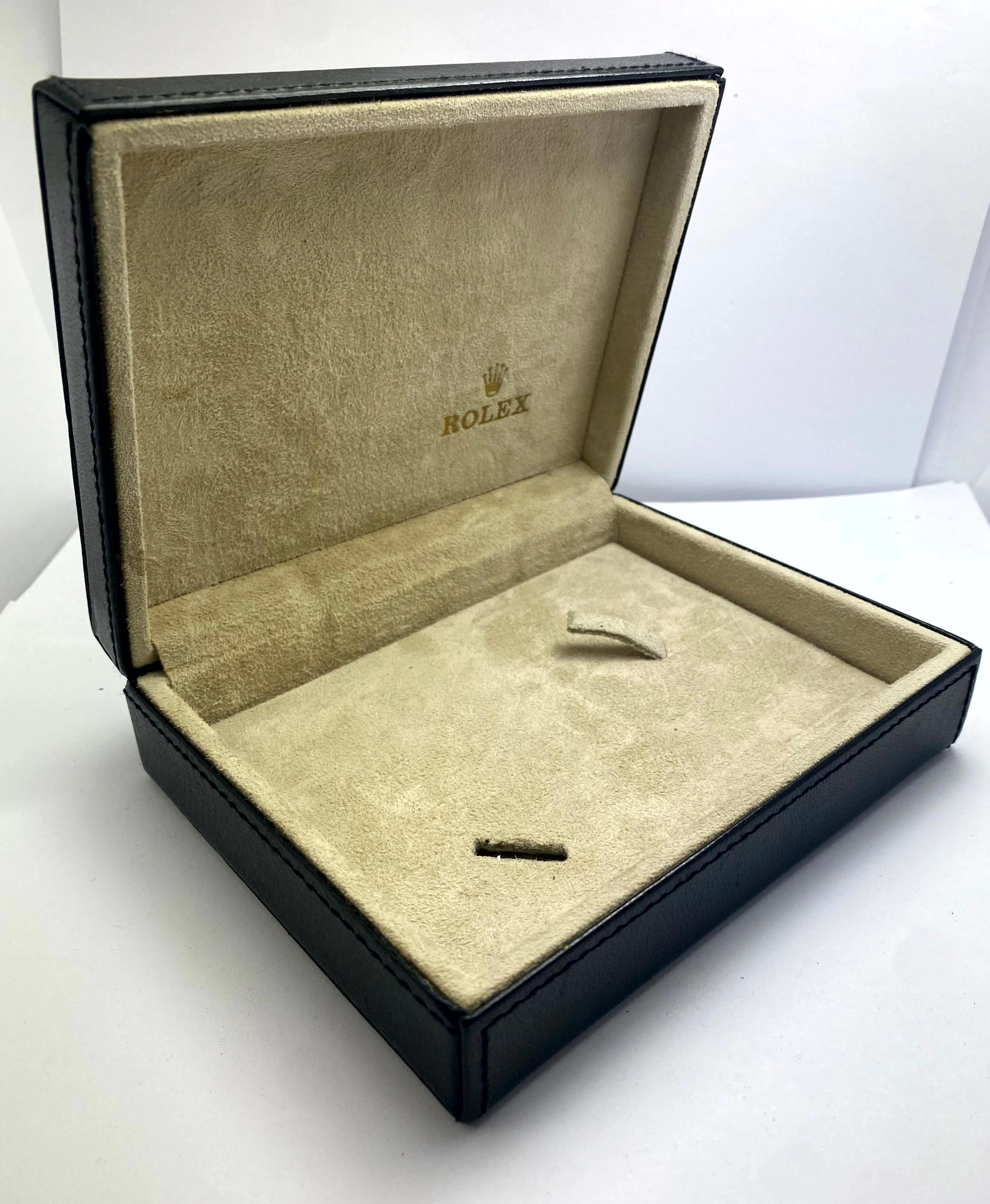 Vintage Rolex Box black 49.00.71 – assumed for Cellini models