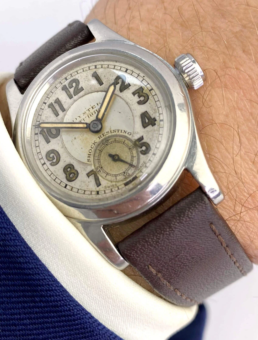Serviced Tudor Handwinding Vintage 31mm ref 3136 Lady Damen