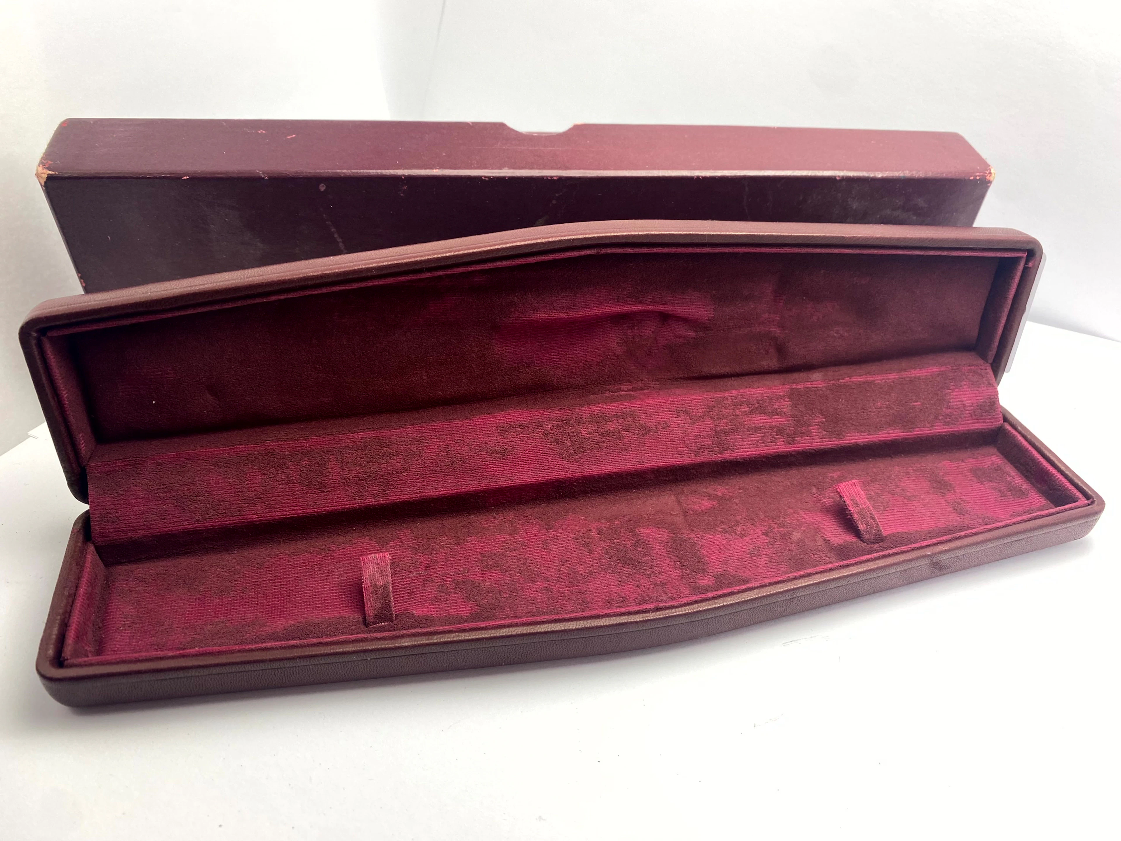 Vintage Omega Box Red