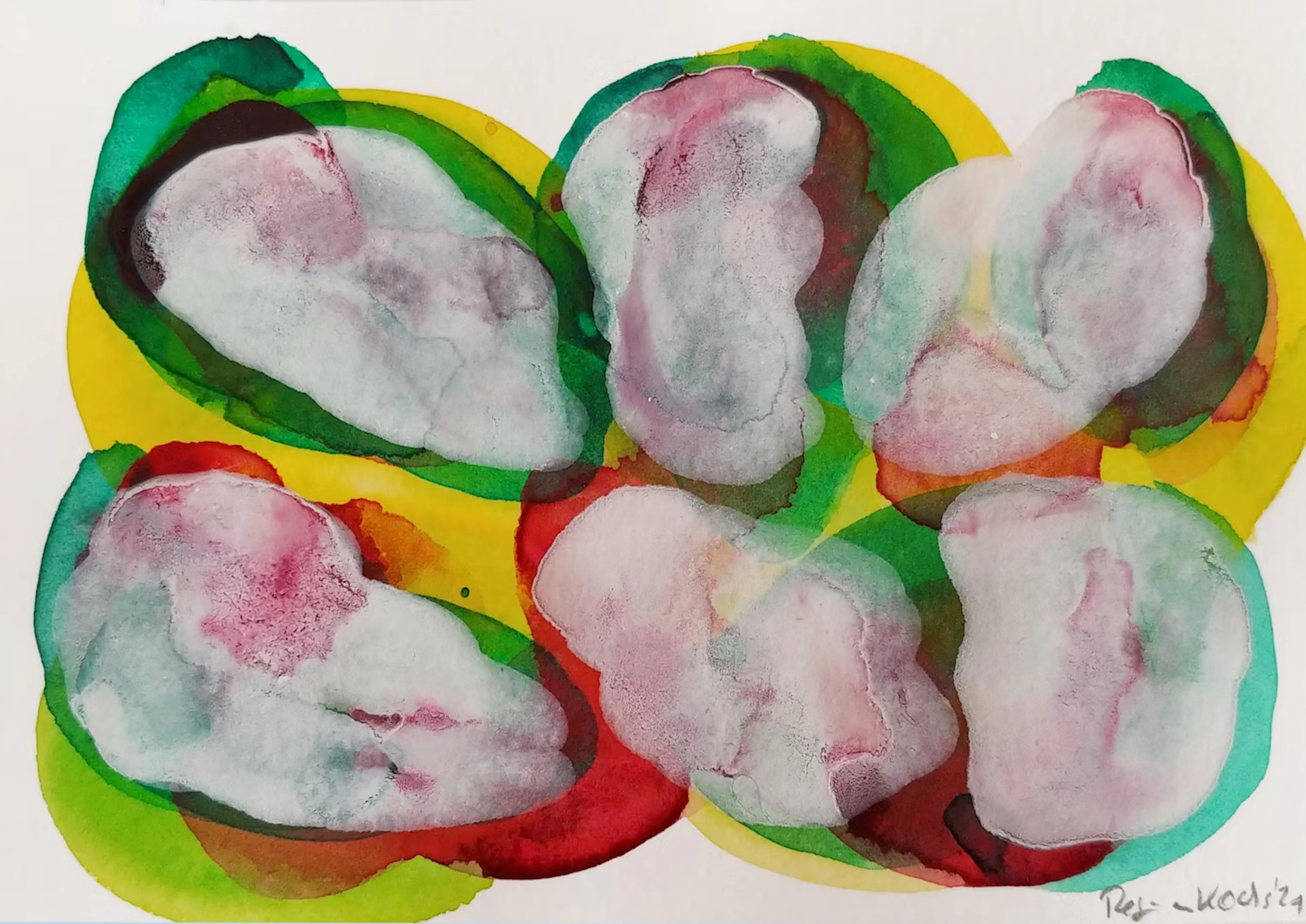 Regina Kochs "Farbsee XVI" - Zweigstelle Berlin