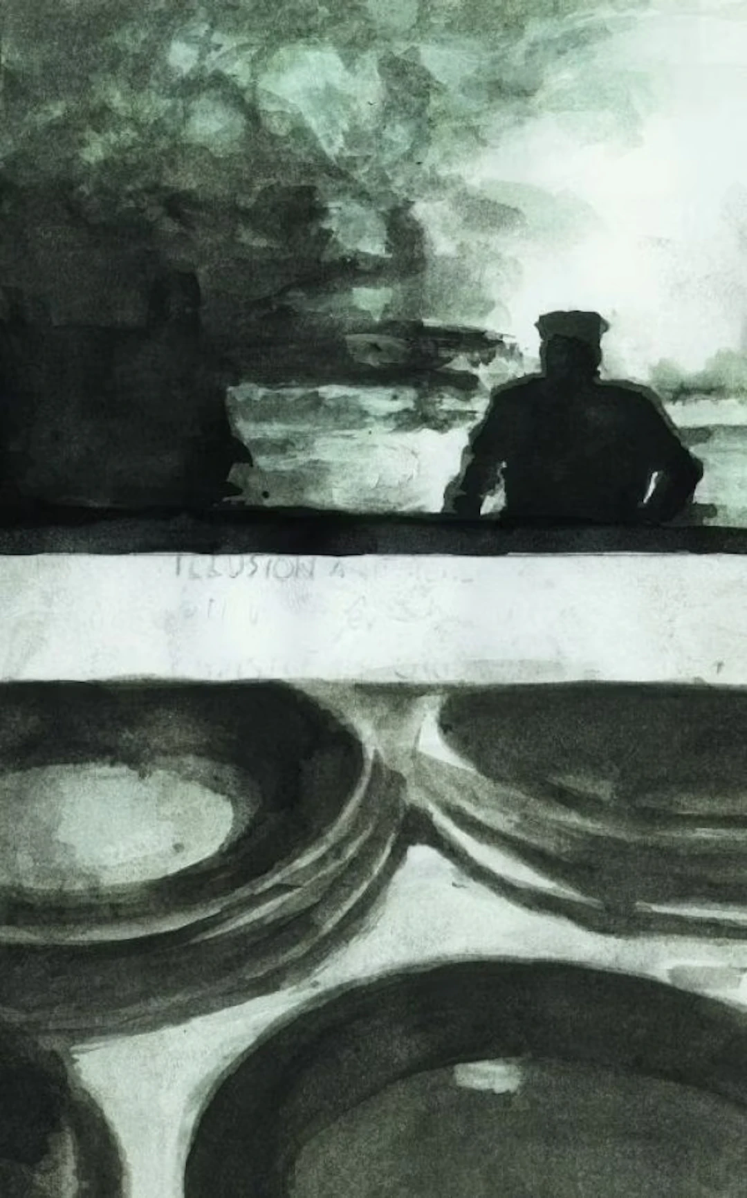 Luc Tuymans "Christopher Caudwell: Illusion and Reality (1937)" -