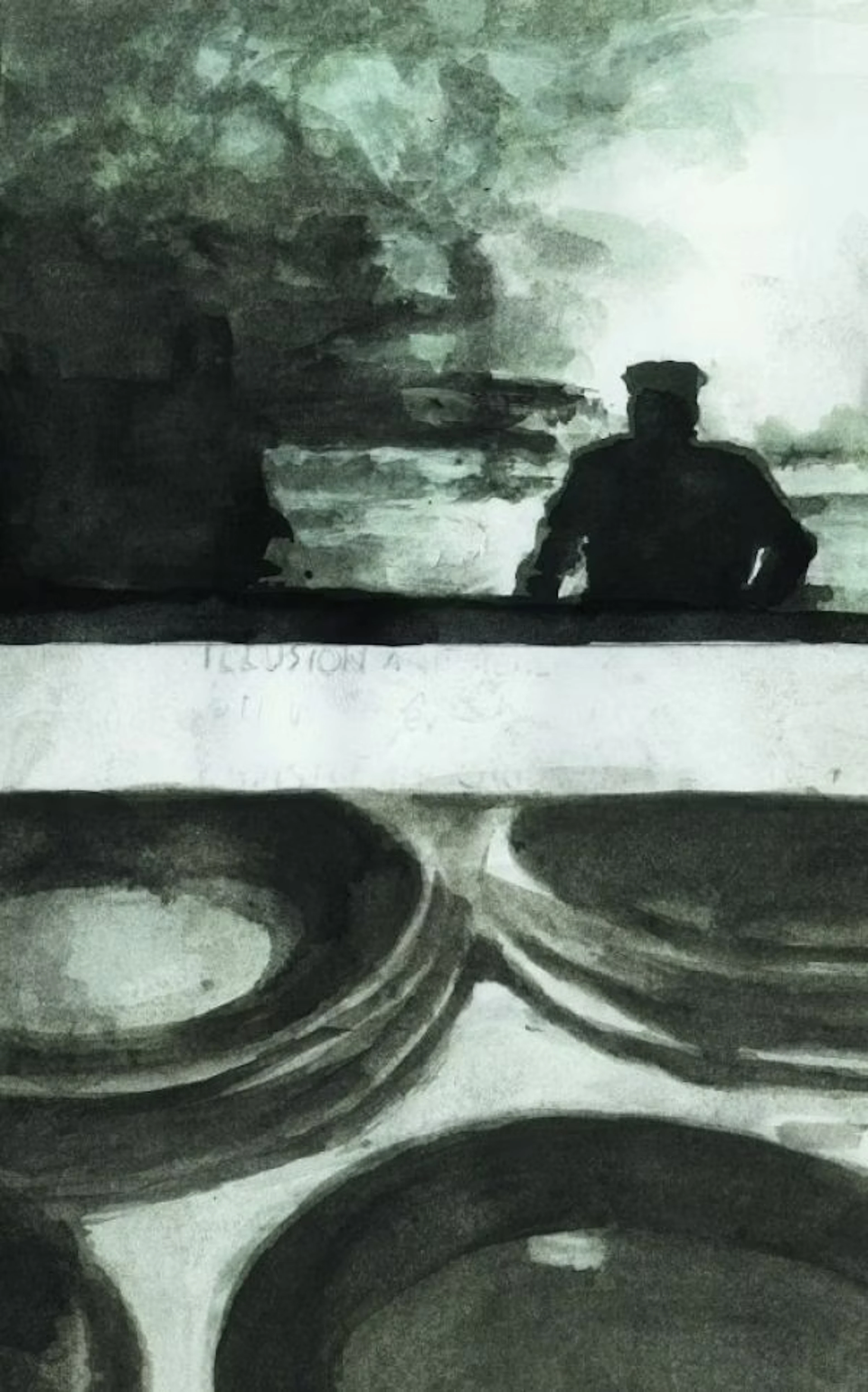 Luc Tuymans "Christopher Caudwell: Illusion and Reality (1937)" -