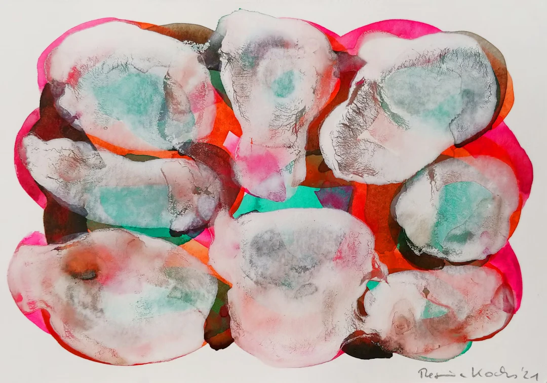 Regina Kochs "Farbsee XXII" - Zweigstelle Berlin