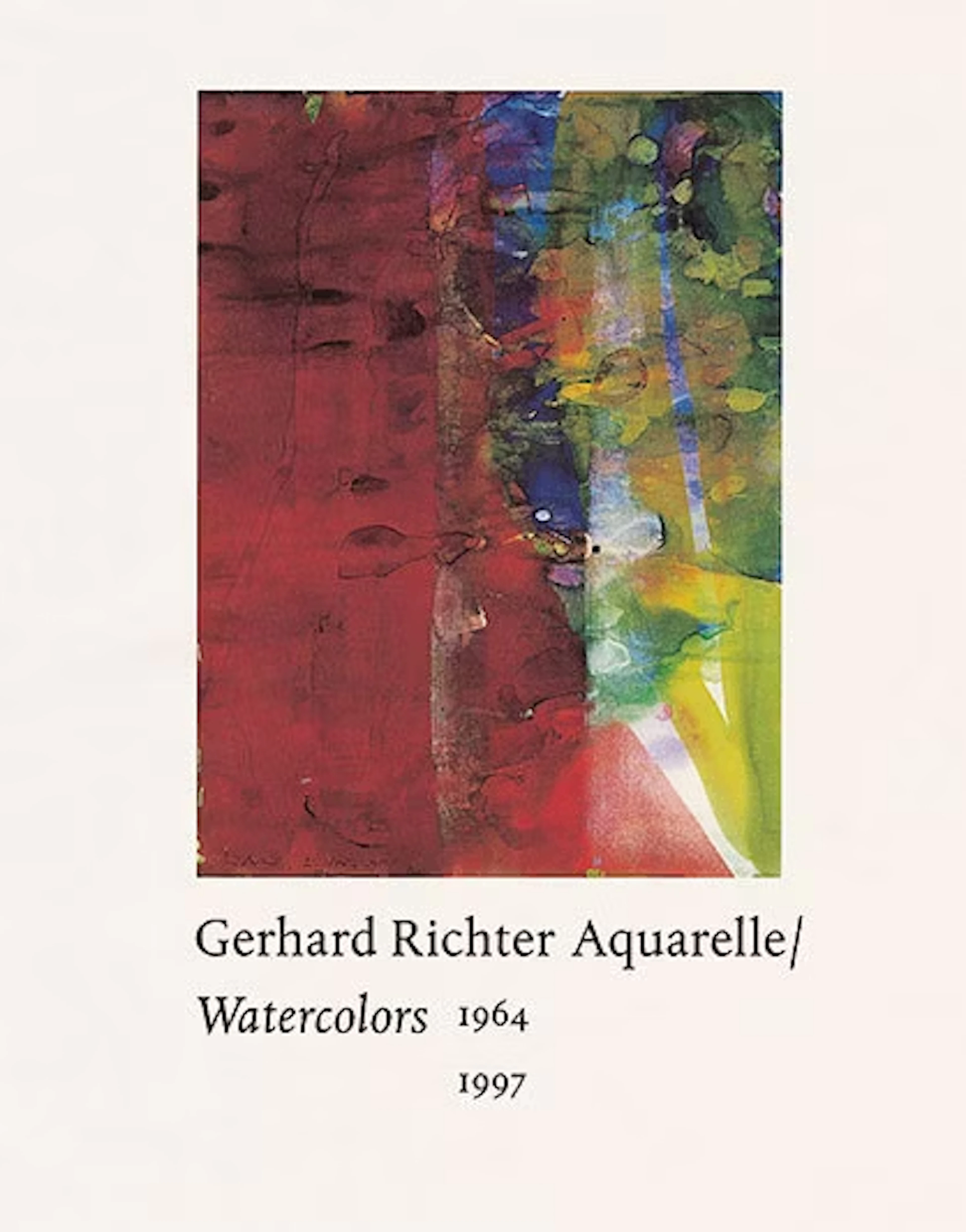 Gerhard Richter "Aquarelle 1964-1997" - Zweigstelle Berlin