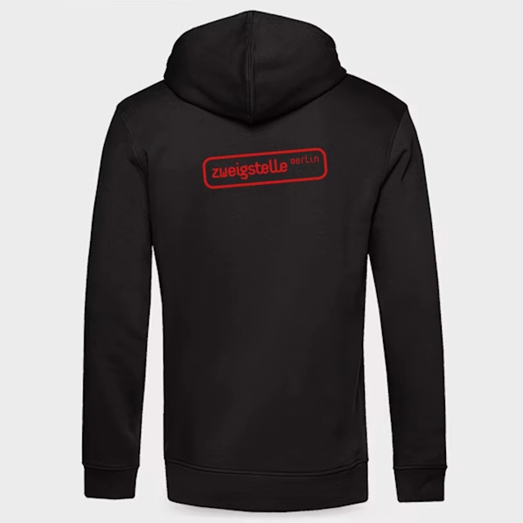 Organic Hoodie "Zweigstelle Berlin" - Zweigstelle Berlin