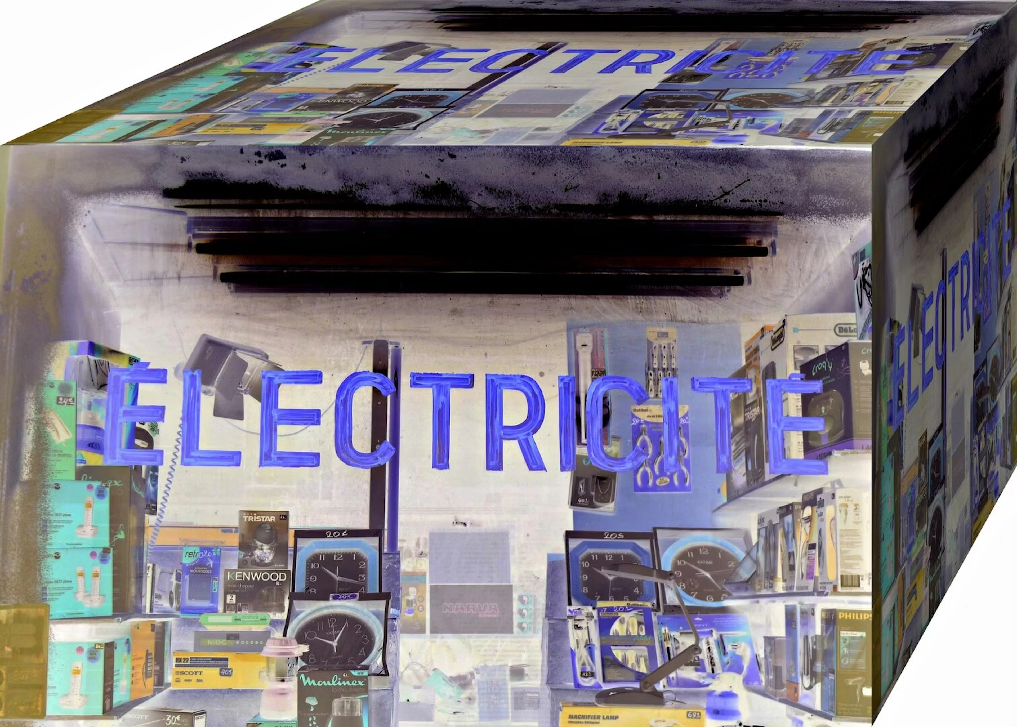Marc Peschke "The Cubes - Electricité" - Zweigstelle Berlin