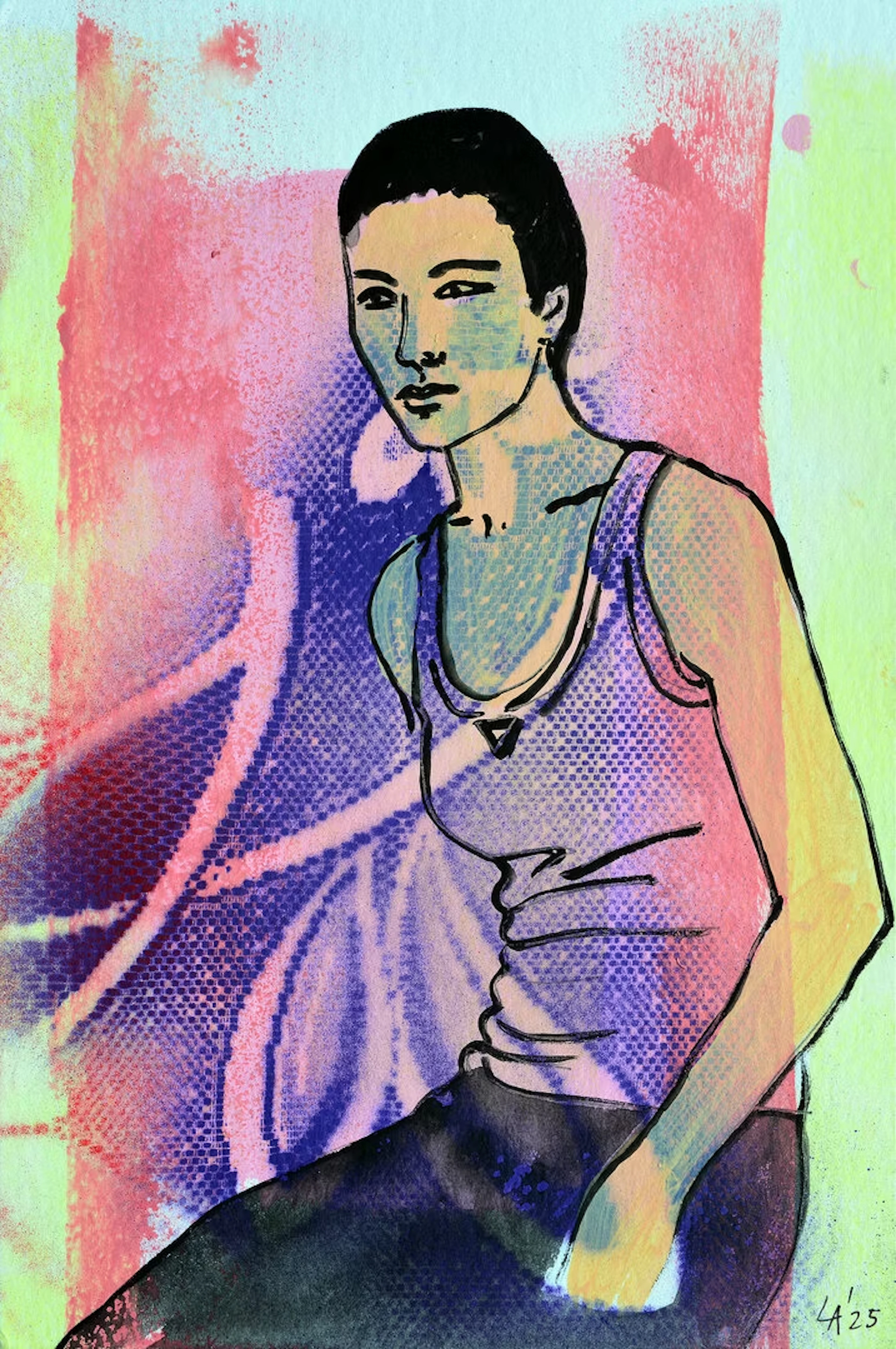Agnes Lörincz "Figuren und Spitzen 07" - Zweigstelle Berlin