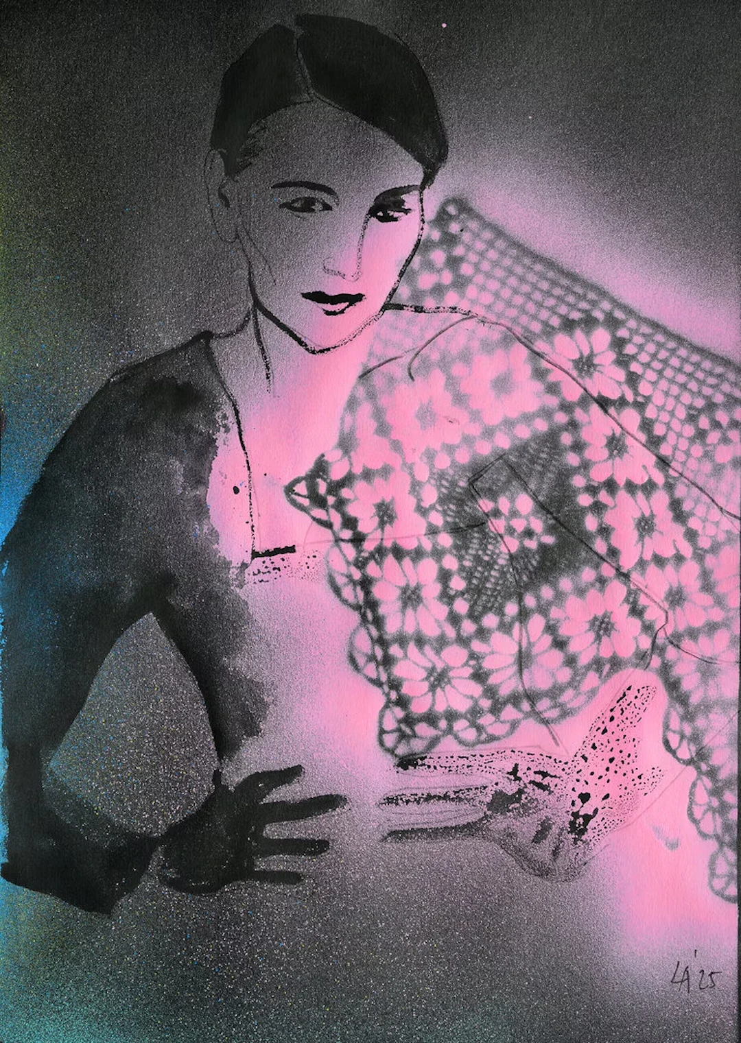 Agnes Lörincz "Figuren und Spitzen 04" - Zweigstelle Berlin