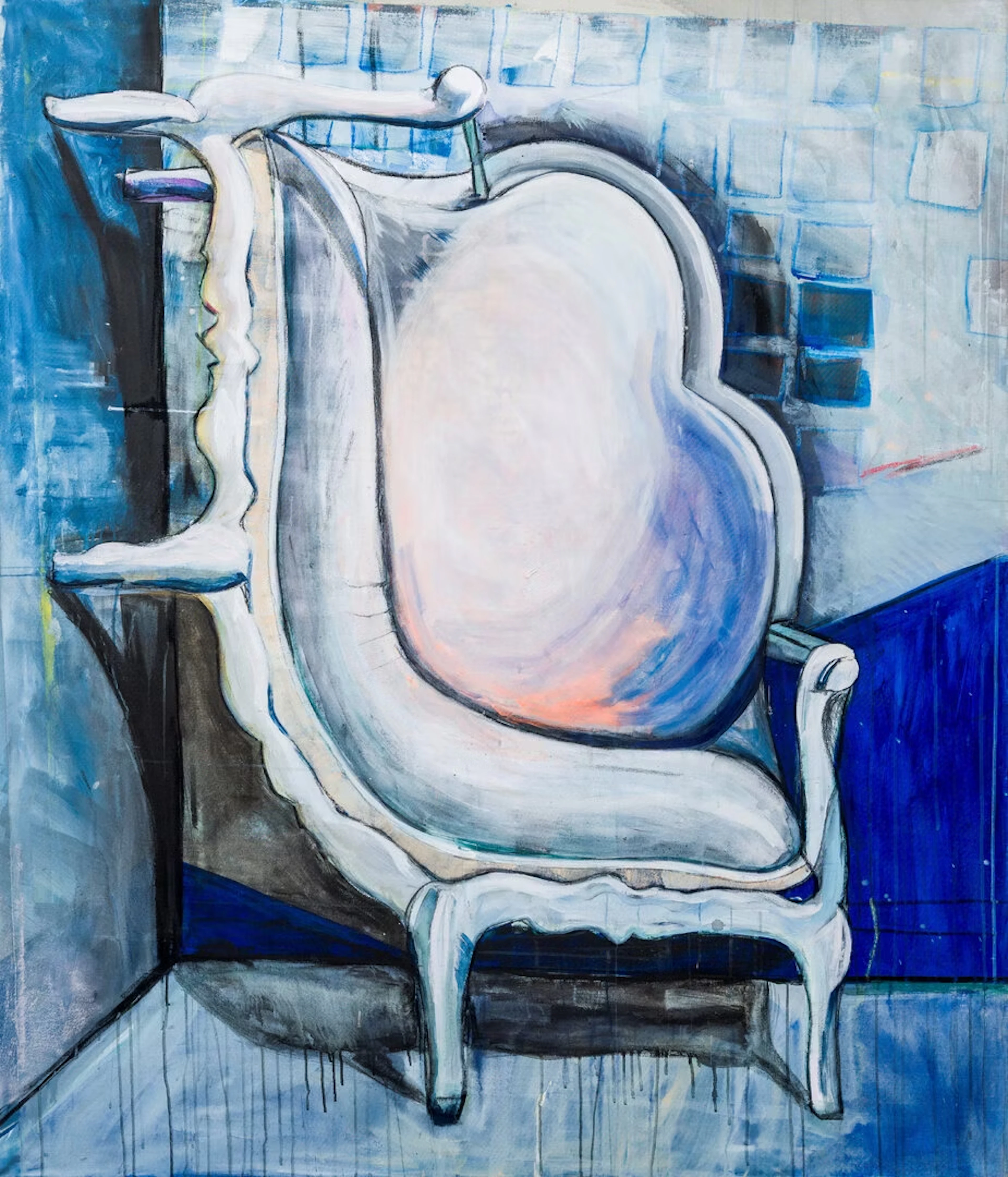Esther Zahel "Nach der Ebbe kommt die Flut (Sofa) - Zweigstelle Berlin