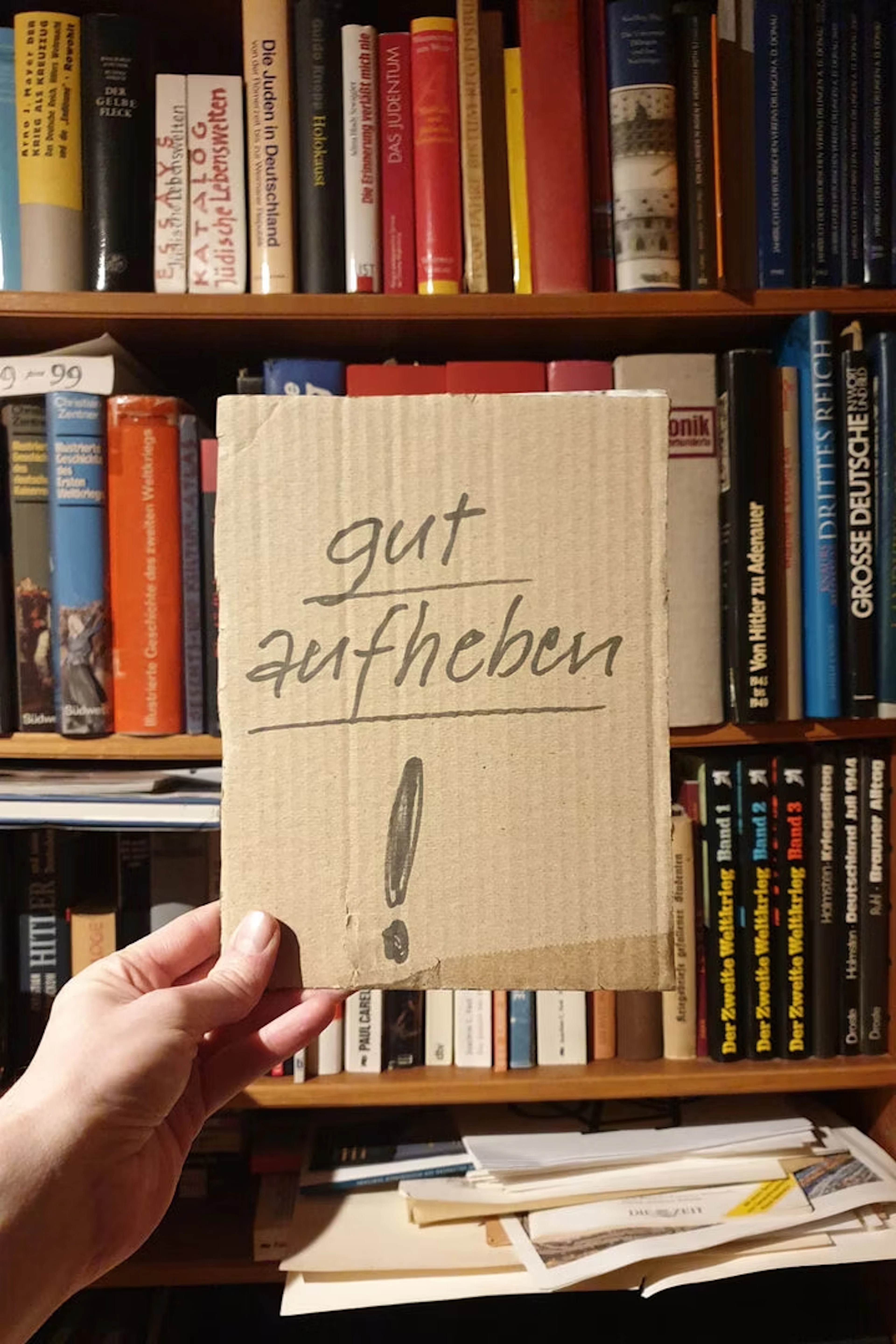 Albert Coers "gut aufheben! (Westendstr.)" #1