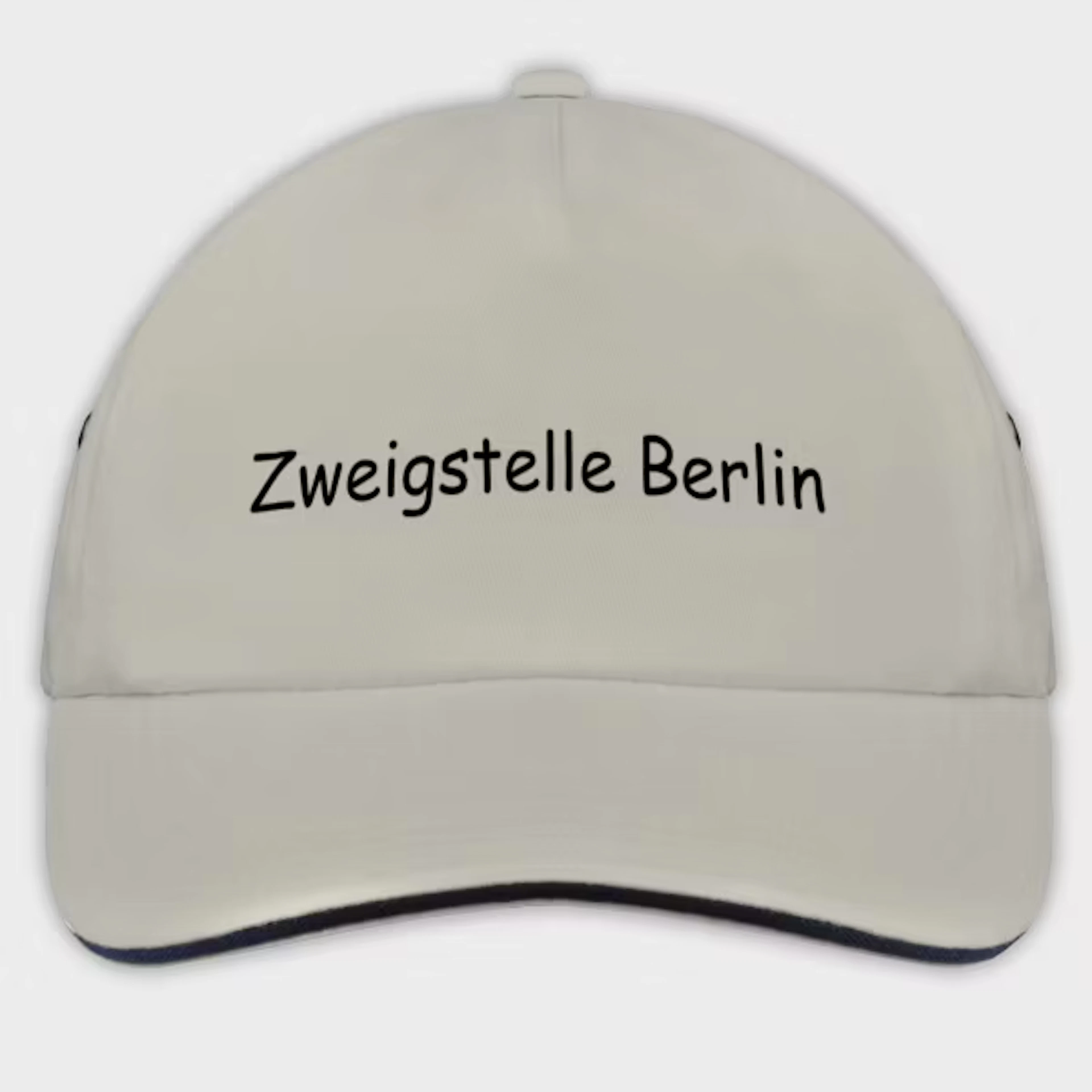 Basecap "Zweigstelle Berlin", grau - Zweigstelle Berlin
