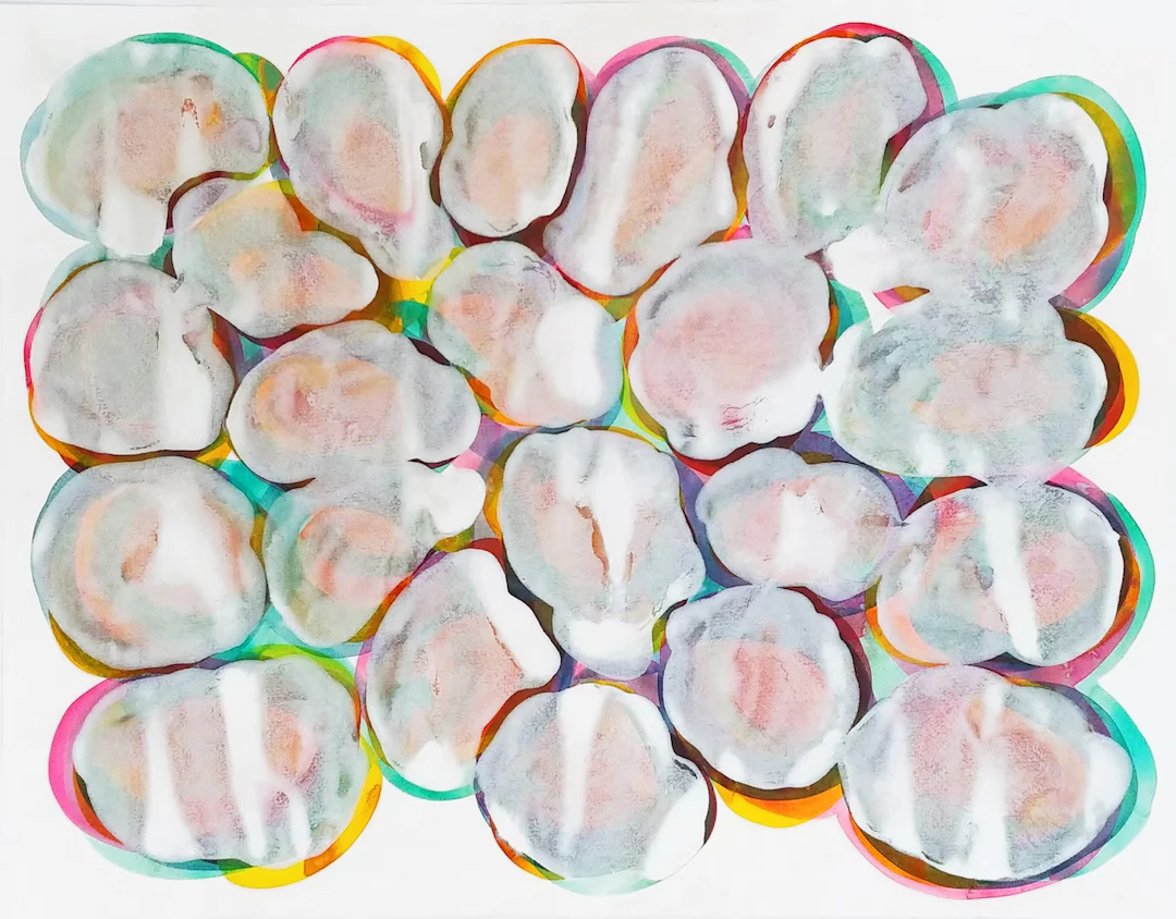 Regina Kochs "Farbmeer IV" - Zweigstelle Berlin