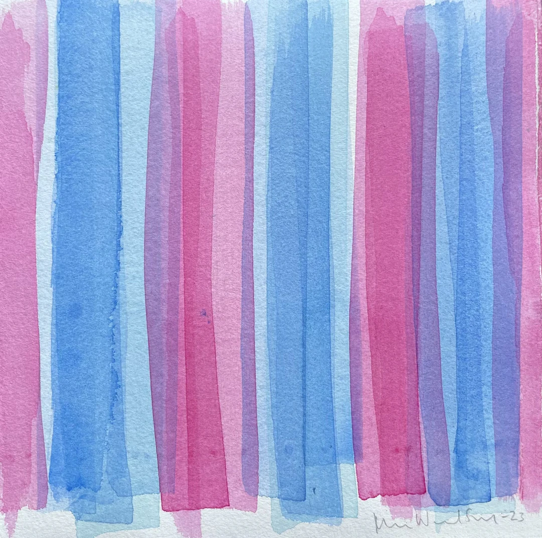 Maria Wallenstål-Schoenberg "Colorstripes 01" - Zweigstelle Berlin