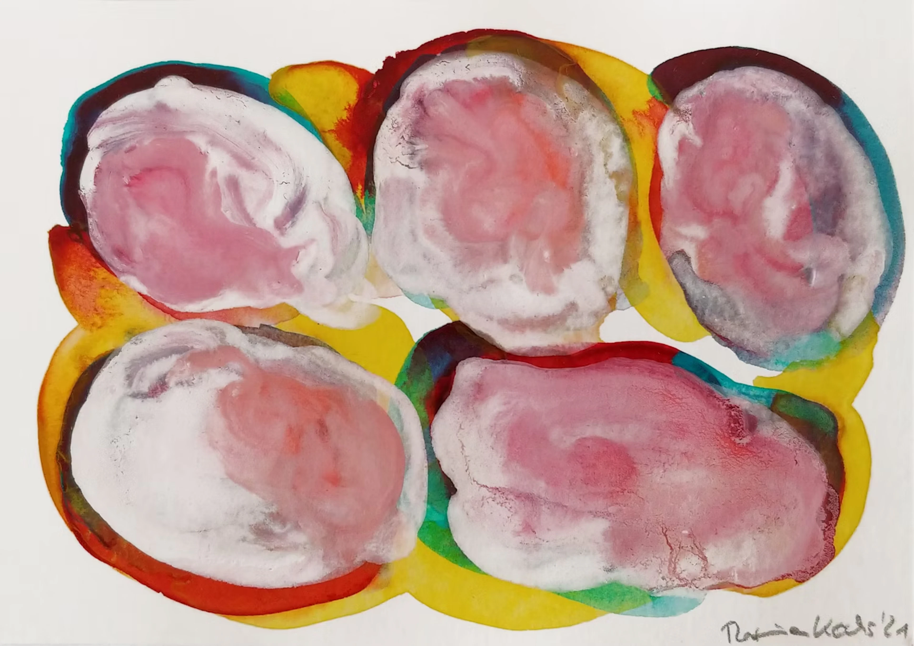 Regina Kochs "Farbsee XVIII" - Zweigstelle Berlin