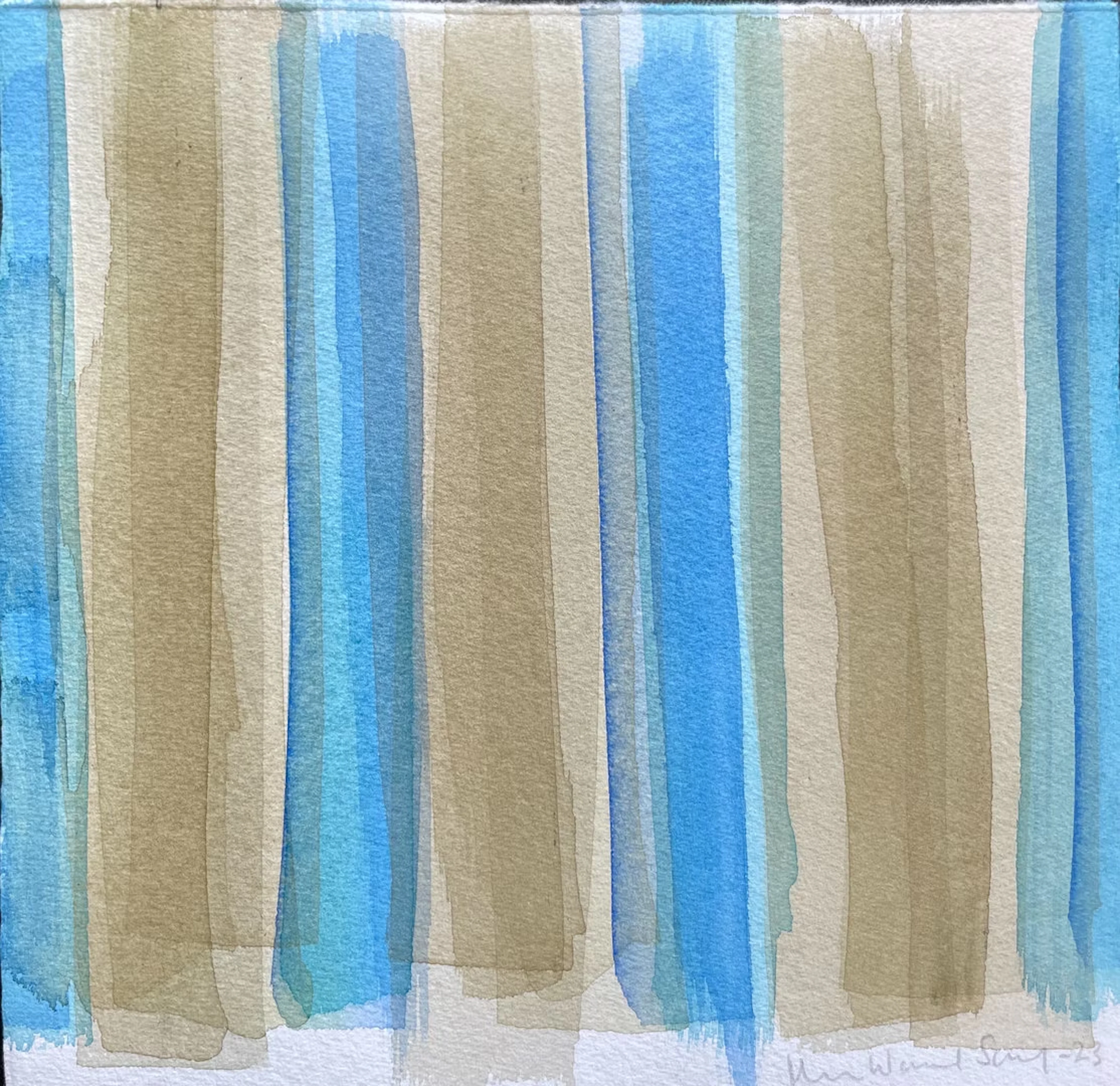 Maria Wallenstål-Schoenberg "Colorstripes 02" - Zweigstelle Berlin
