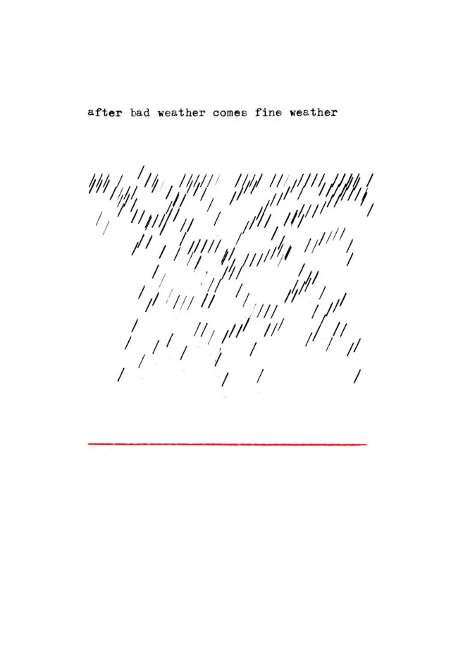 Bettina Hutschek "After bad weather comes good weather" - Zweigstelle Berlin