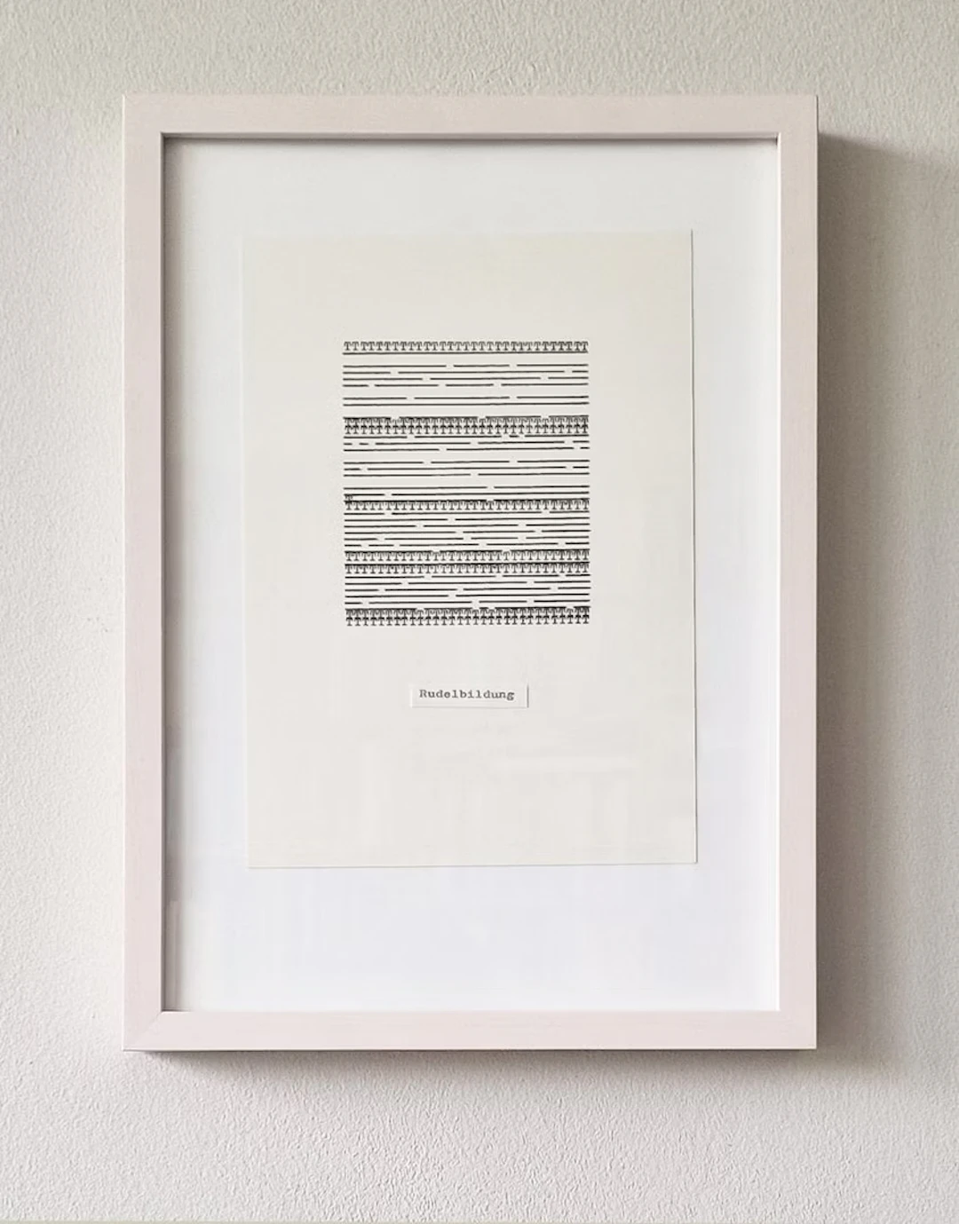 Bettina Hutschek "Typewriting (Rudelbildung)" - Zweigstelle Berlin