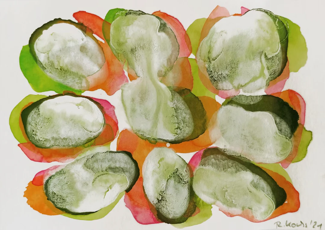 Regina Kochs "Farbsee XIX" - Zweigstelle Berlin