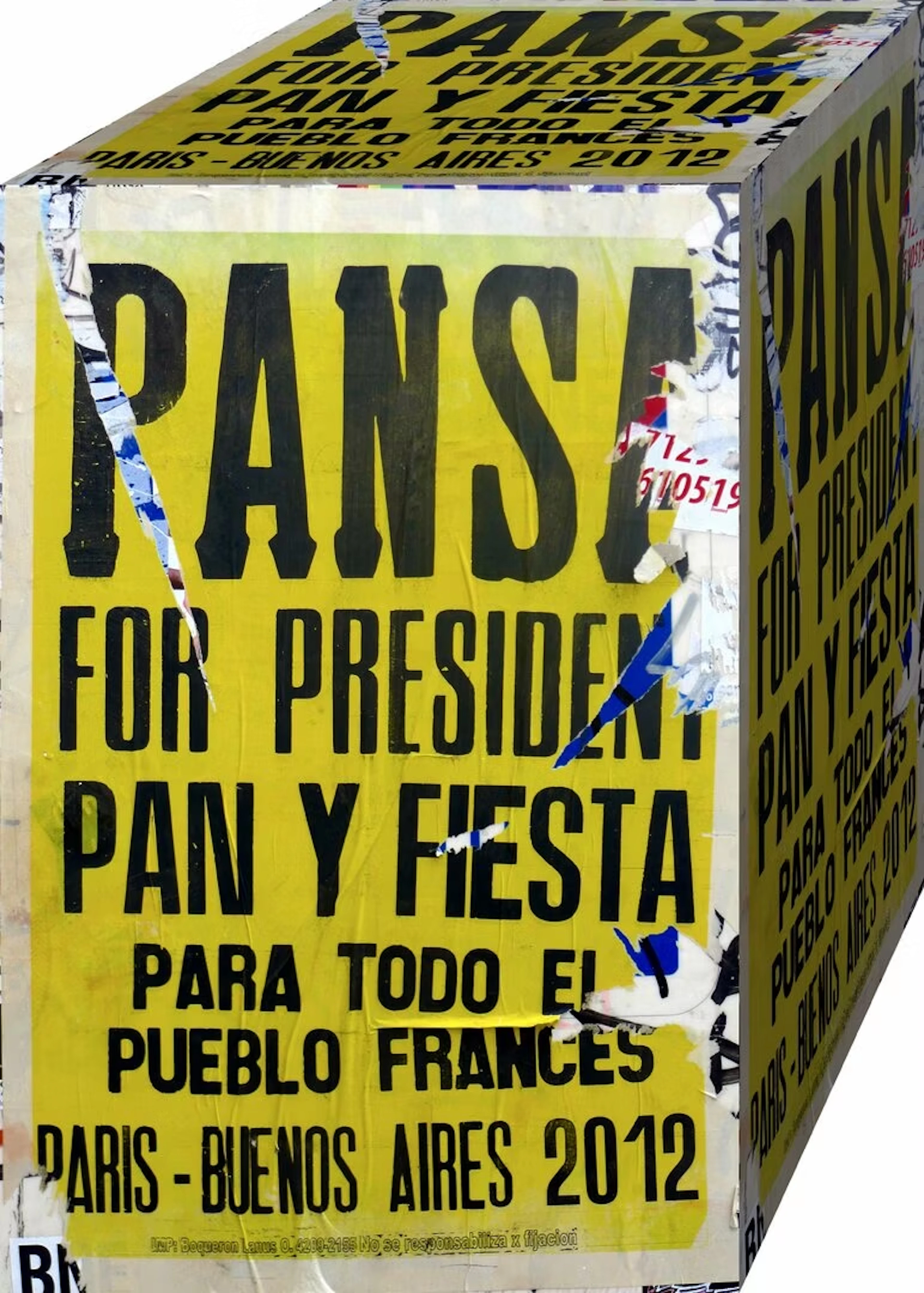 Marc Peschke "The Cubes - Pansa For President" - Zweigstelle Berlin