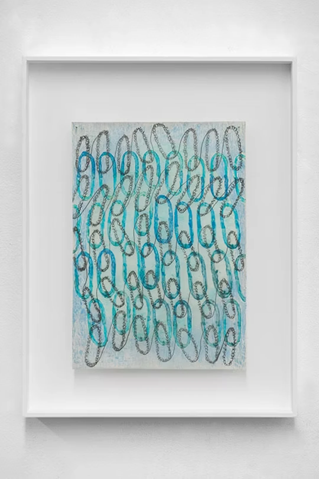 Inge Gutbrod "un patrón de arcos azul 2" - Zweigstelle Berlin