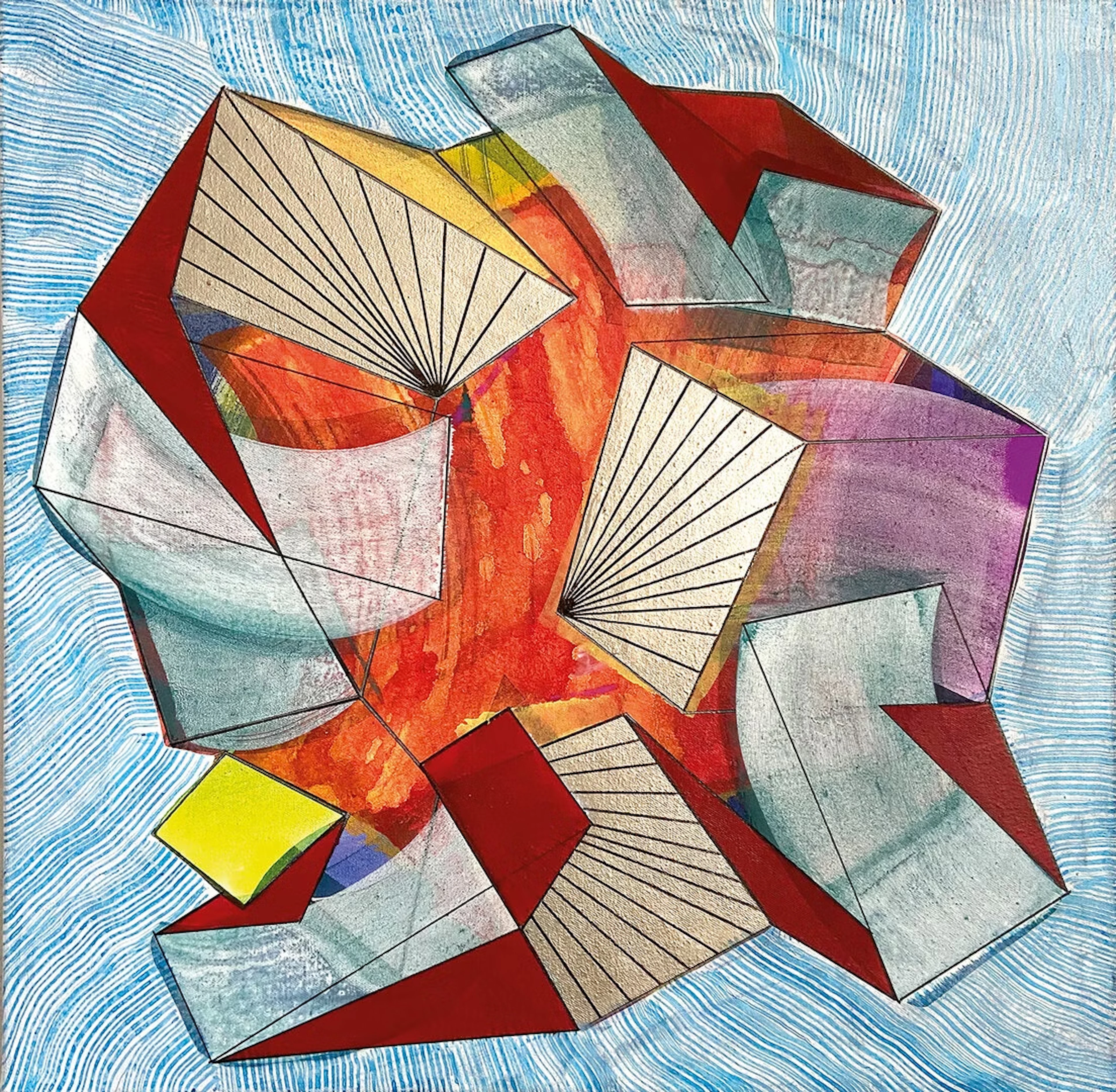 Carolin Leyck "Facettenreich 02" - Zweigstelle Berlin