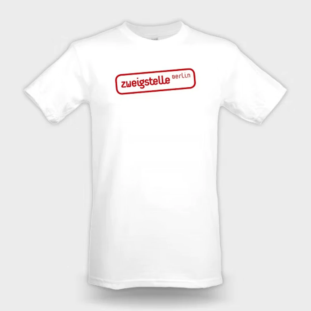Organic T-Shirt "Zweigstelle Berlin", weiss - Zweigstelle Berlin