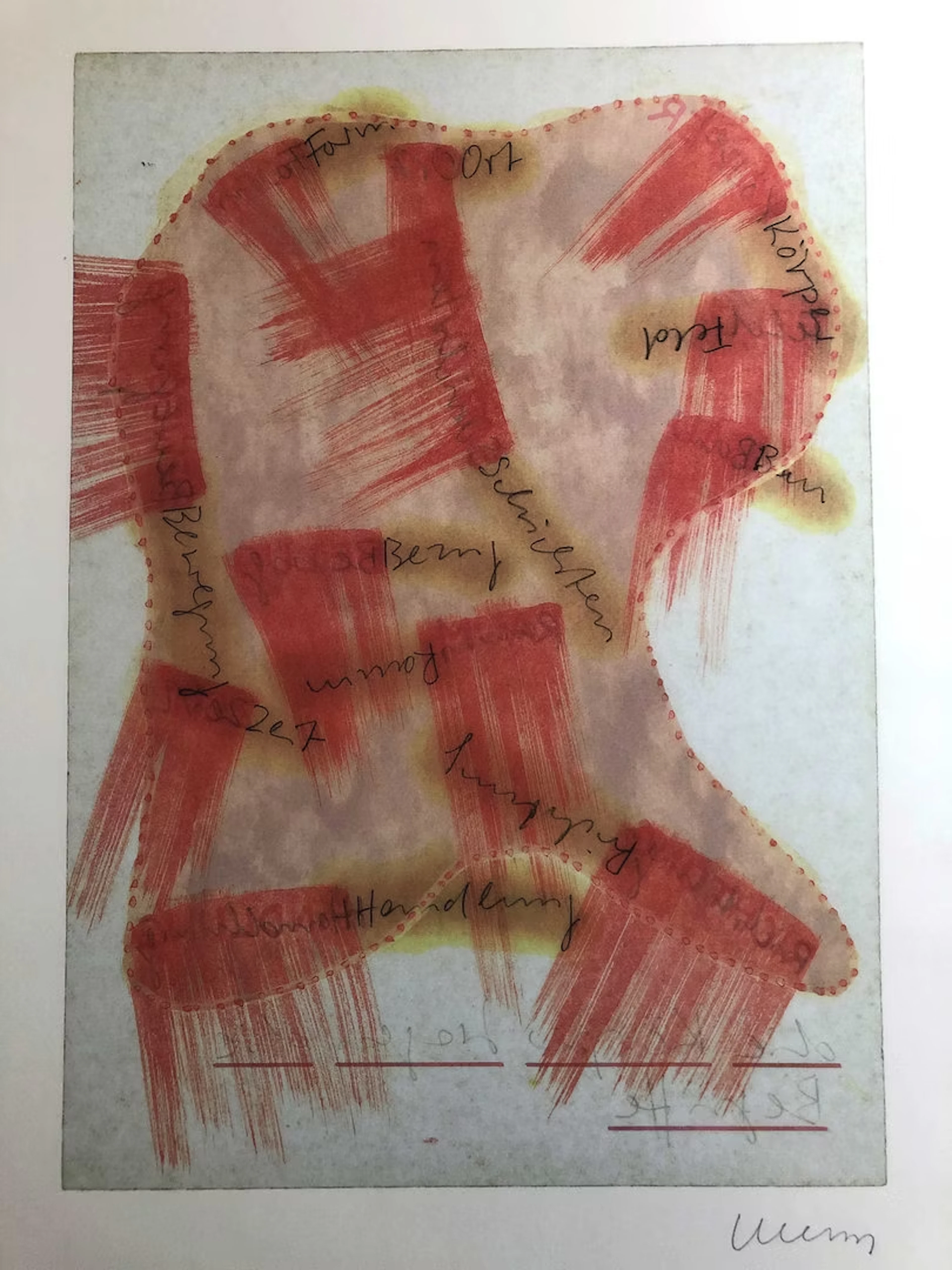 Franz Erhard Walther "Feld entwickelt Sprache" - Zweigstelle Berlin