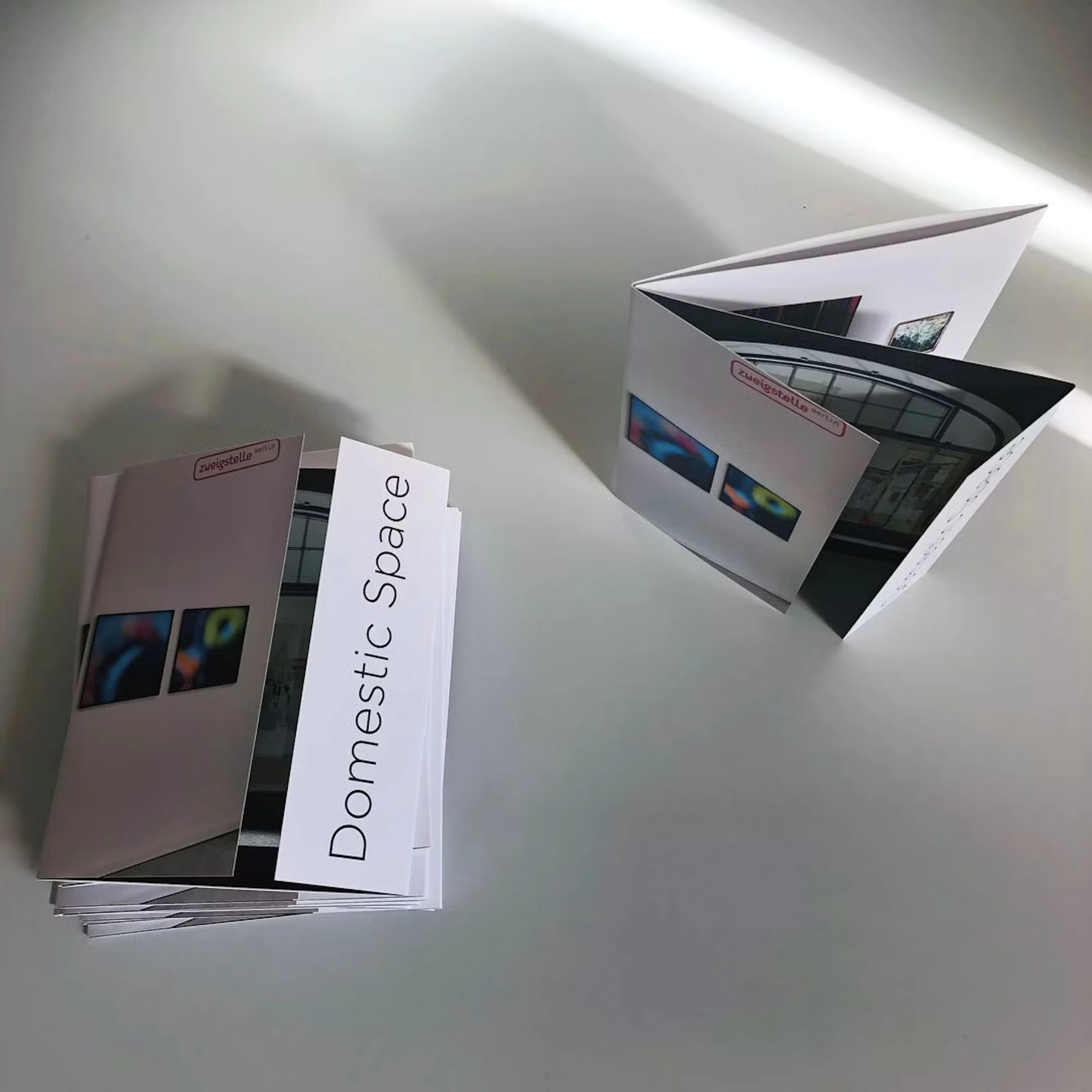 Leporello "Domestic Space" - Zweigstelle Berlin