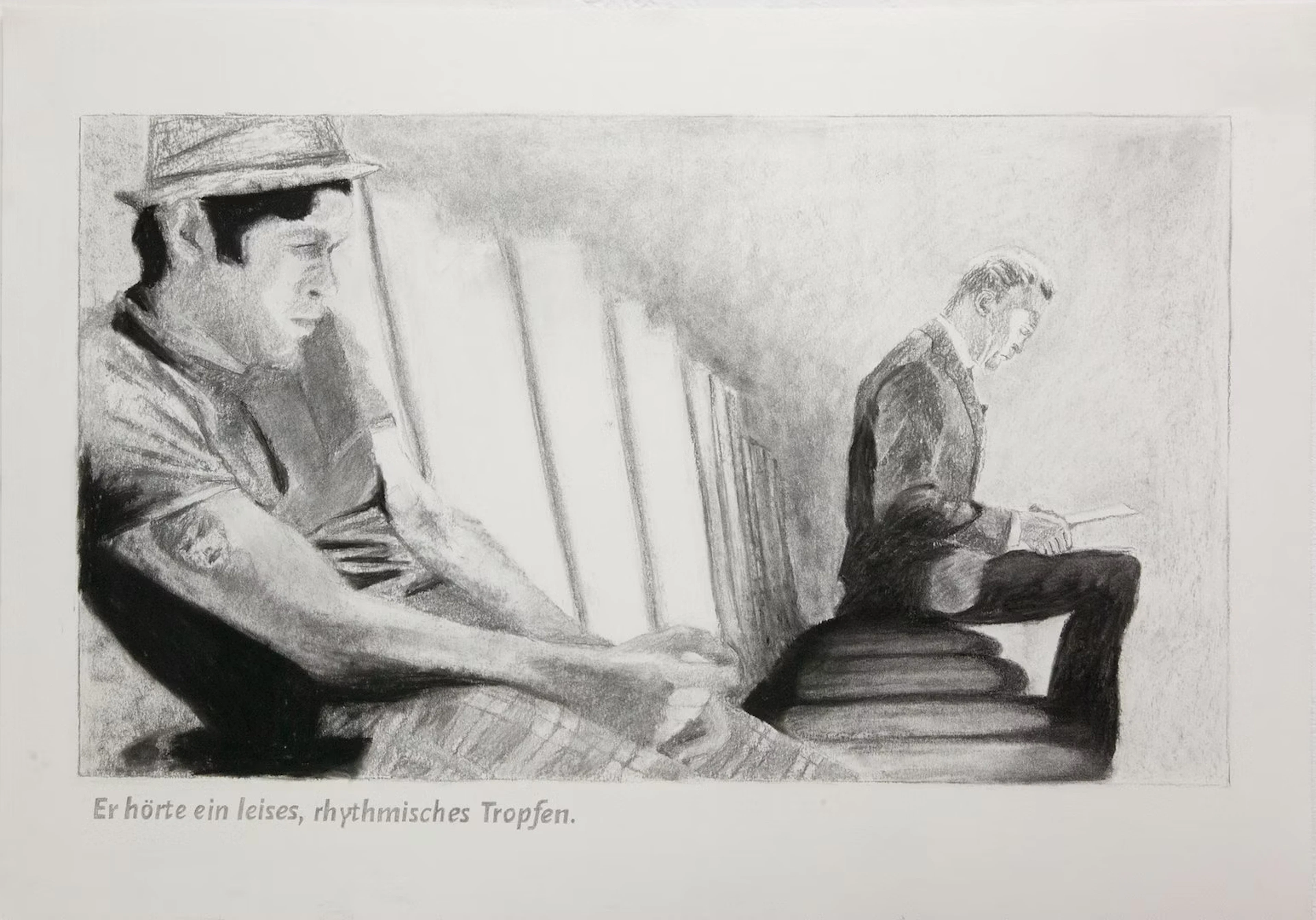 Veronika Veit "01 He heard a soft, rhythmic dripping" - Zweigstelle Berlin