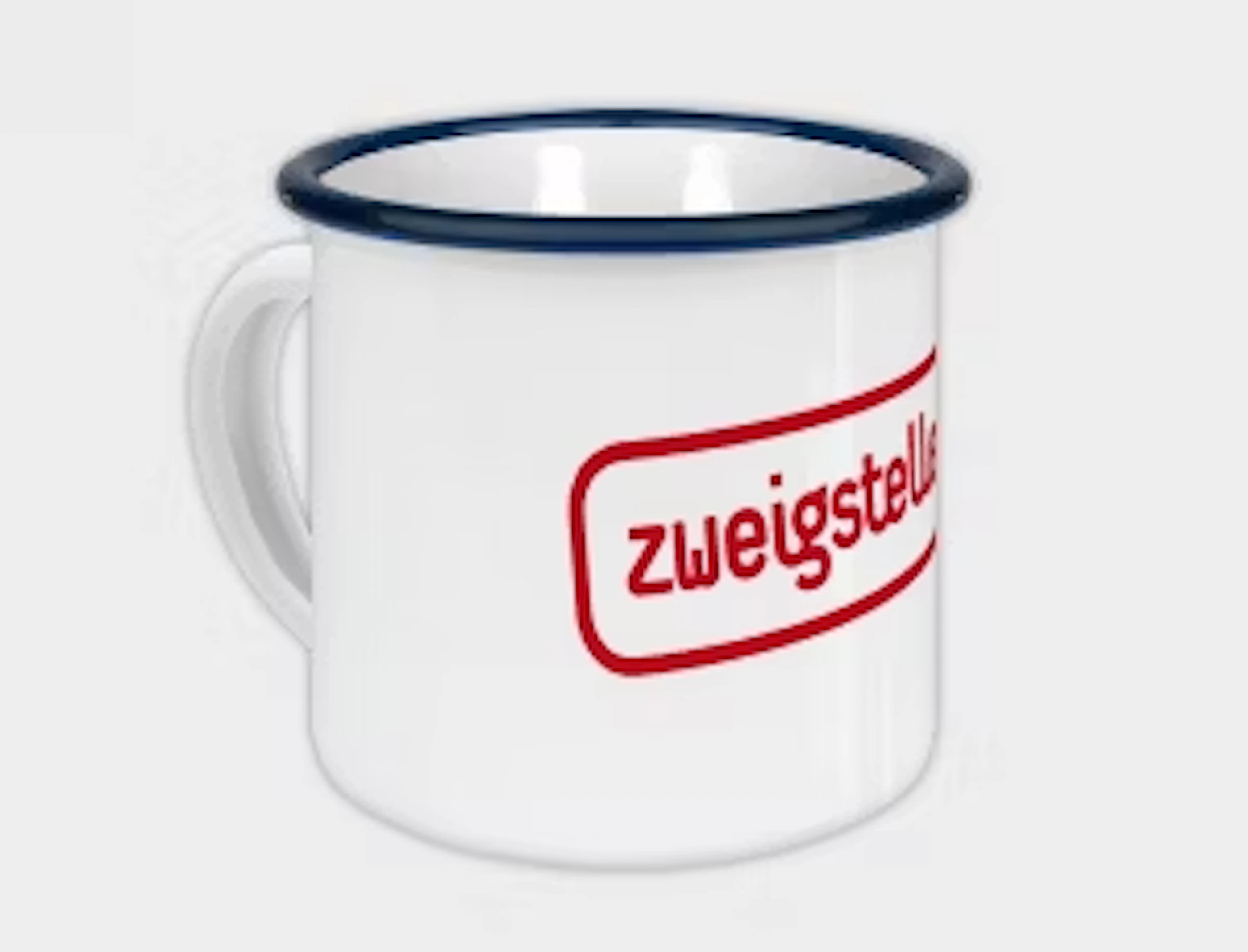 Emailletasse "Zweigstelle Berlin" - Zweigstelle Berlin