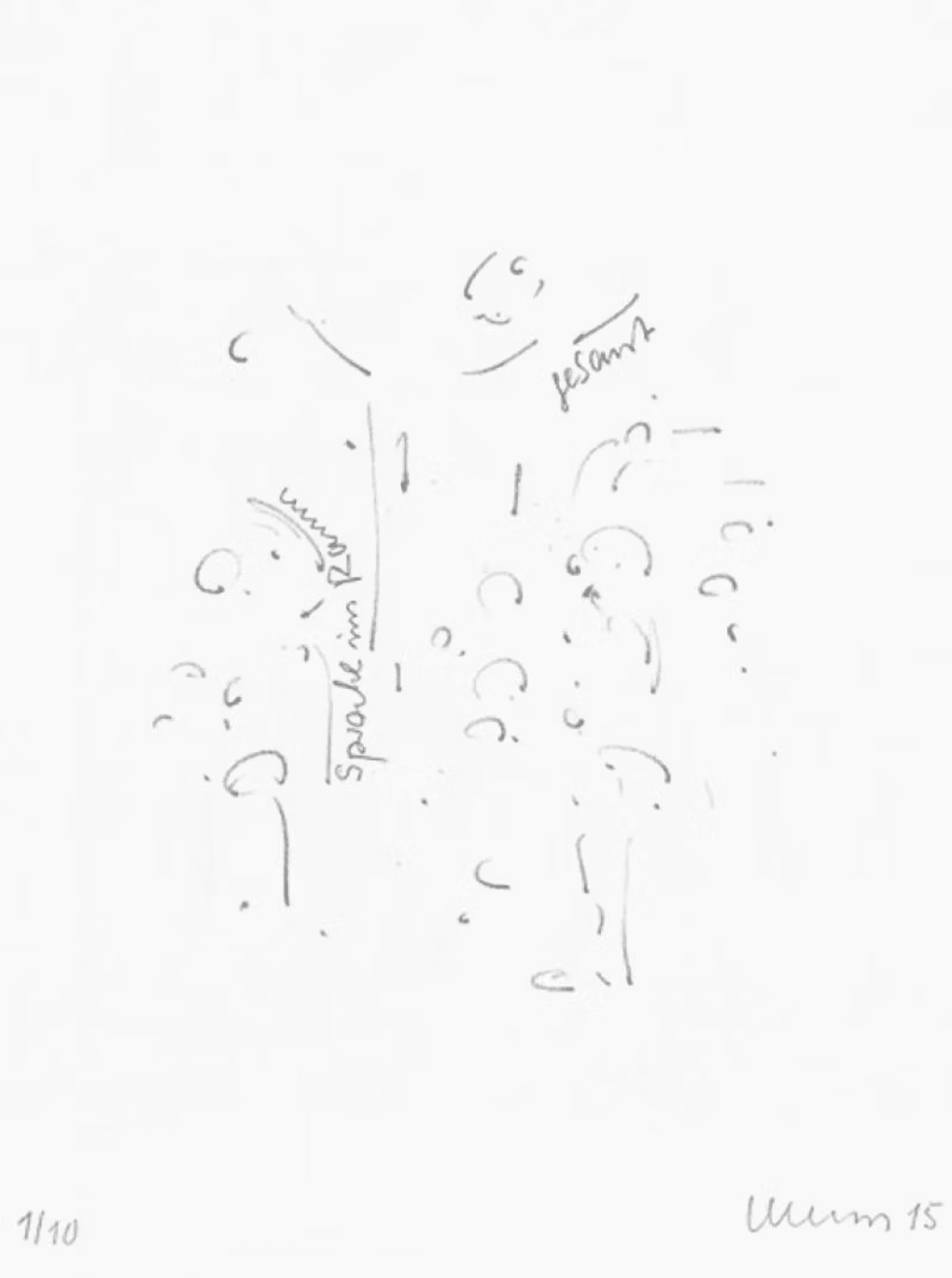 Franz Erhard Walther "MENSCHHEITSDÄMMERUNG" - Zweigstelle Berlin