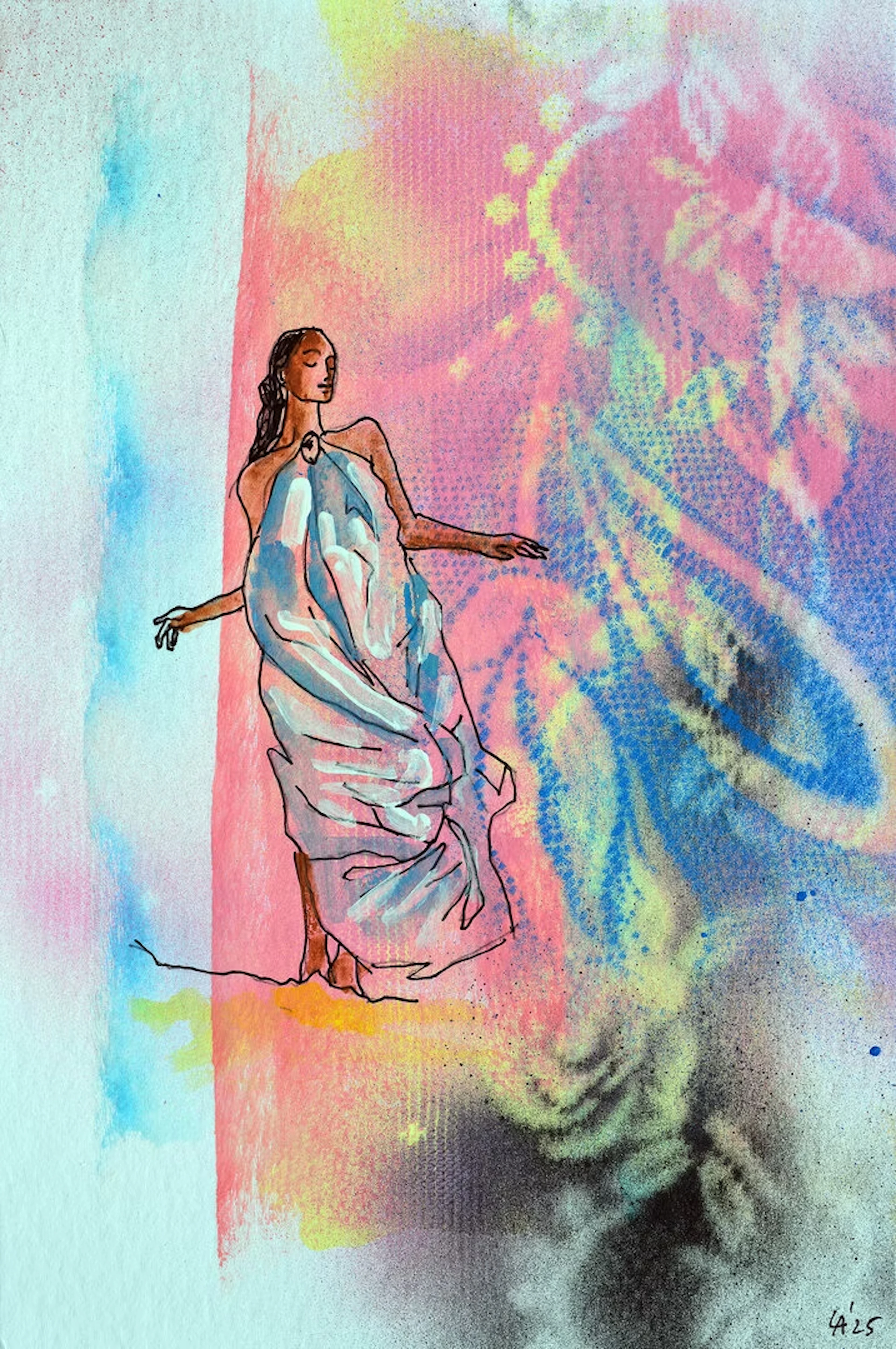 Agnes Lörincz "Figuren und Spitzen 10" - Zweigstelle Berlin
