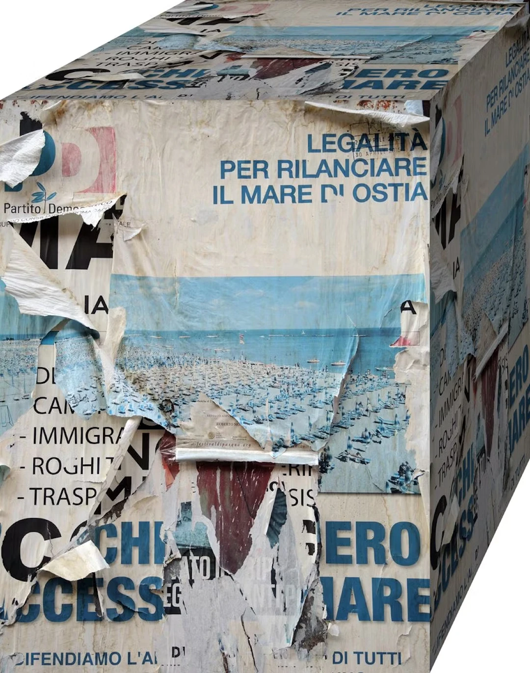 Marc Peschke "The Cubes - Mare di Ostia" - Zweigstelle Berlin