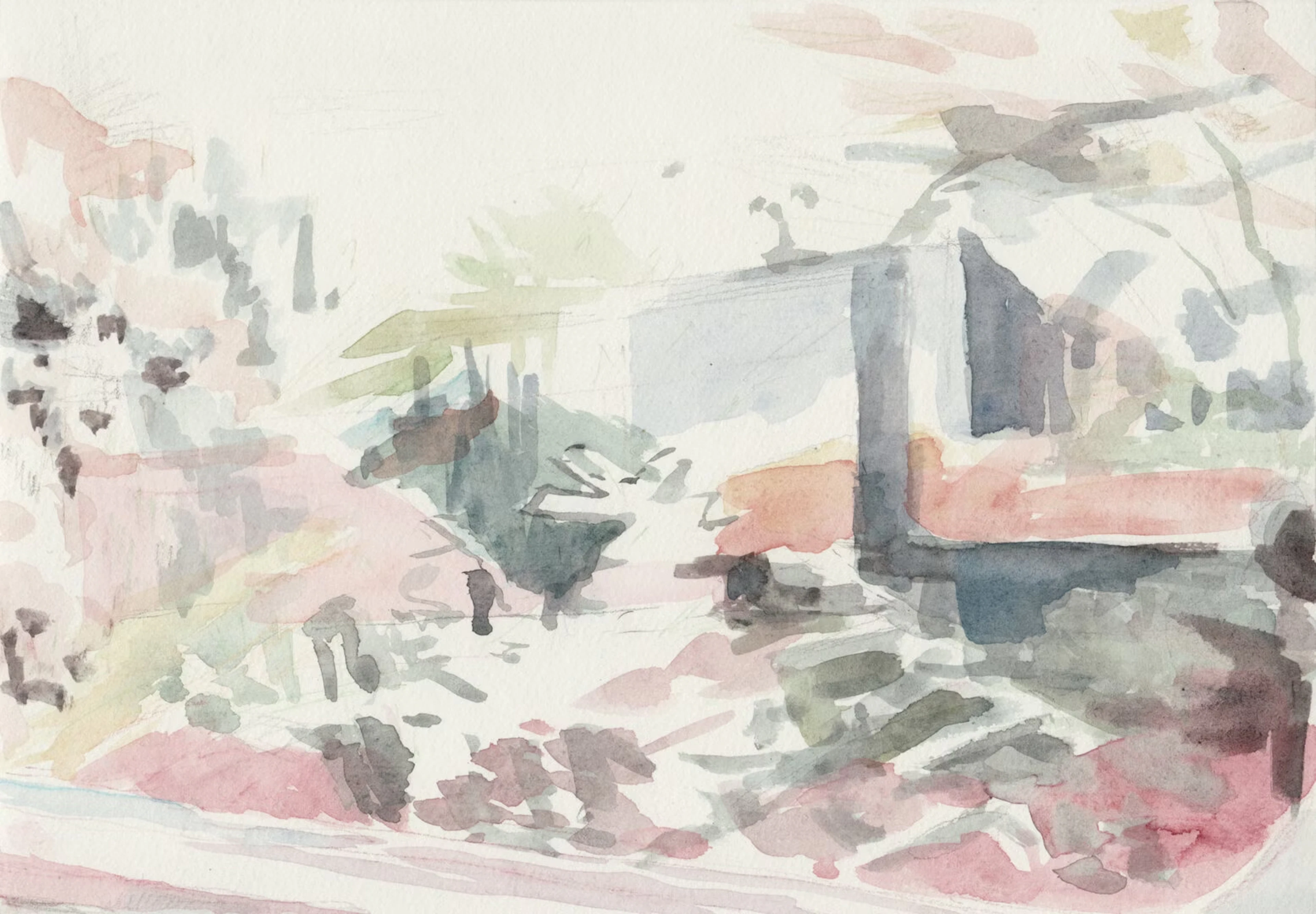Anna Maria Kursawe "Zugfenster" - Zweigstelle Berlin