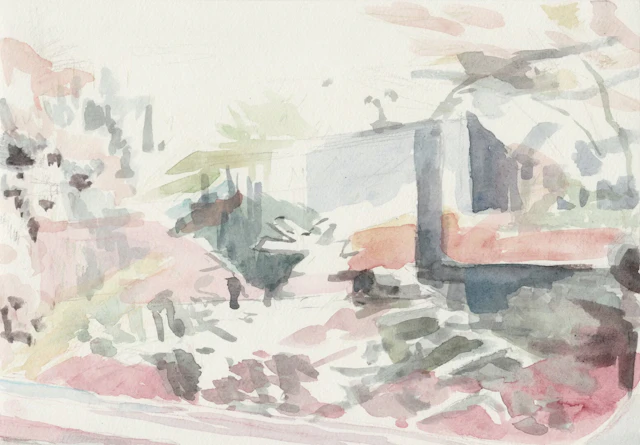 Anna Maria Kursawe "Zugfenster" - Zweigstelle Berlin