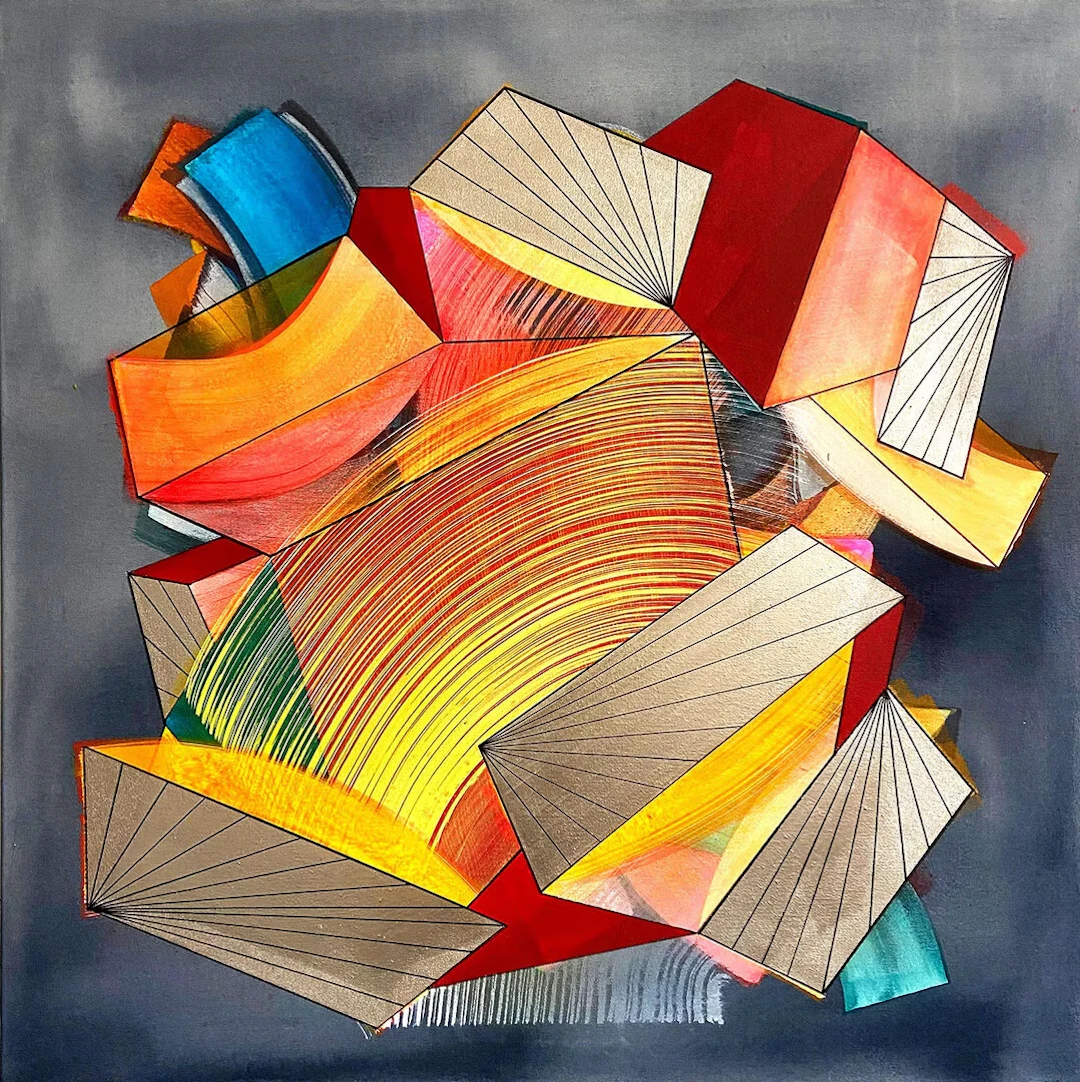 Carolin Leyck "Facettenreich 03" - Zweigstelle Berlin