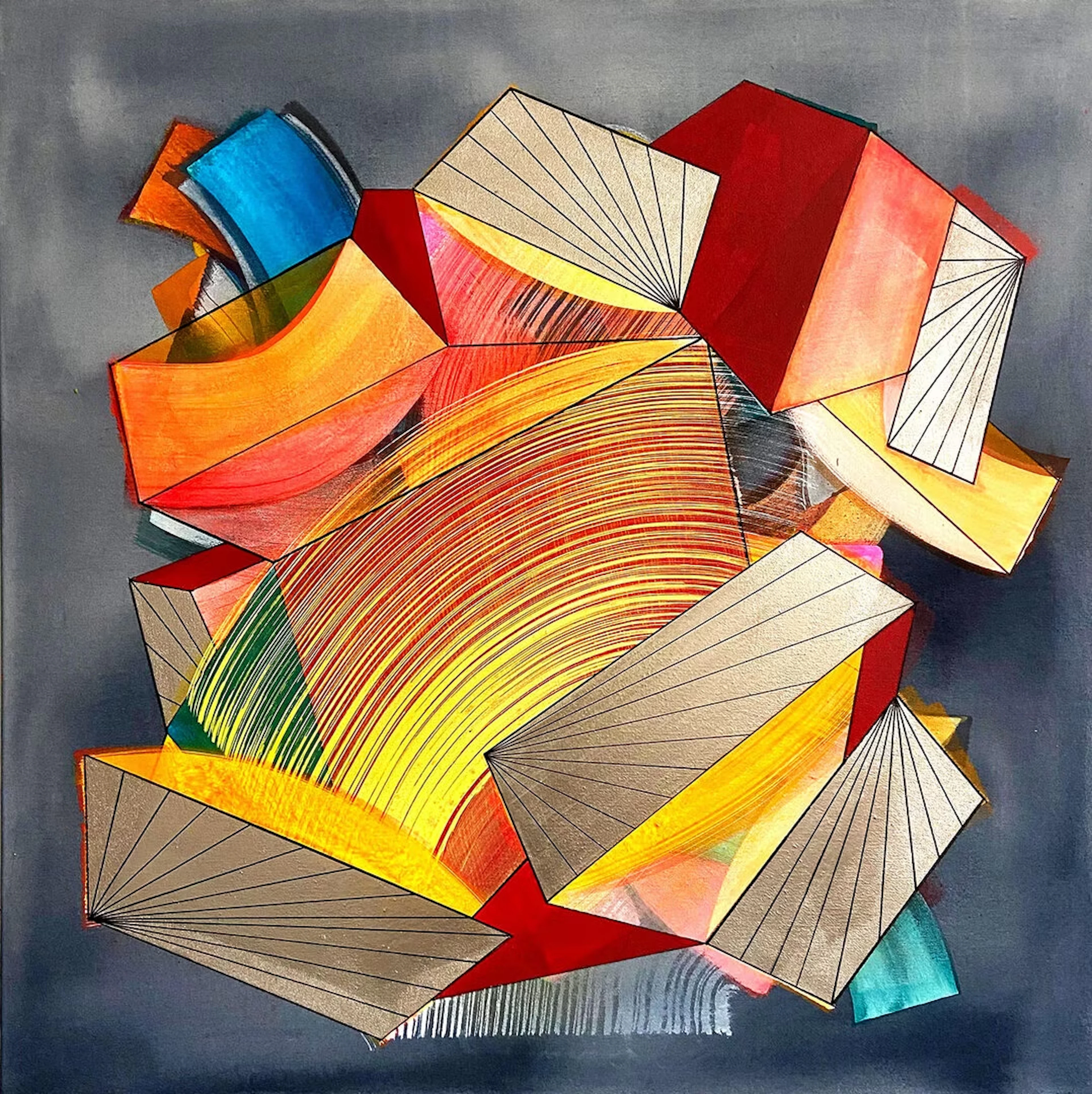 Carolin Leyck "Facettenreich 03" - Zweigstelle Berlin