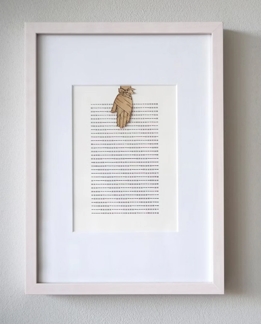 Bettina Hutschek "Typewriting (hand 2) .." - Zweigstelle Berlin