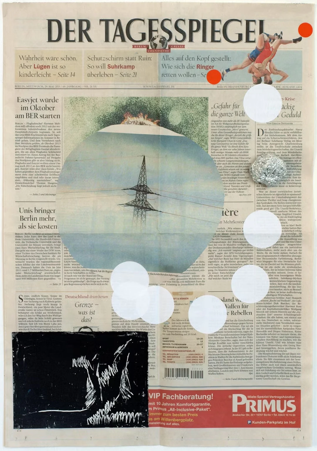 Detel Aurand / Isabelle Dyckerhoff "PAPER PROUD Edition Nr. 1" - Zweigstelle