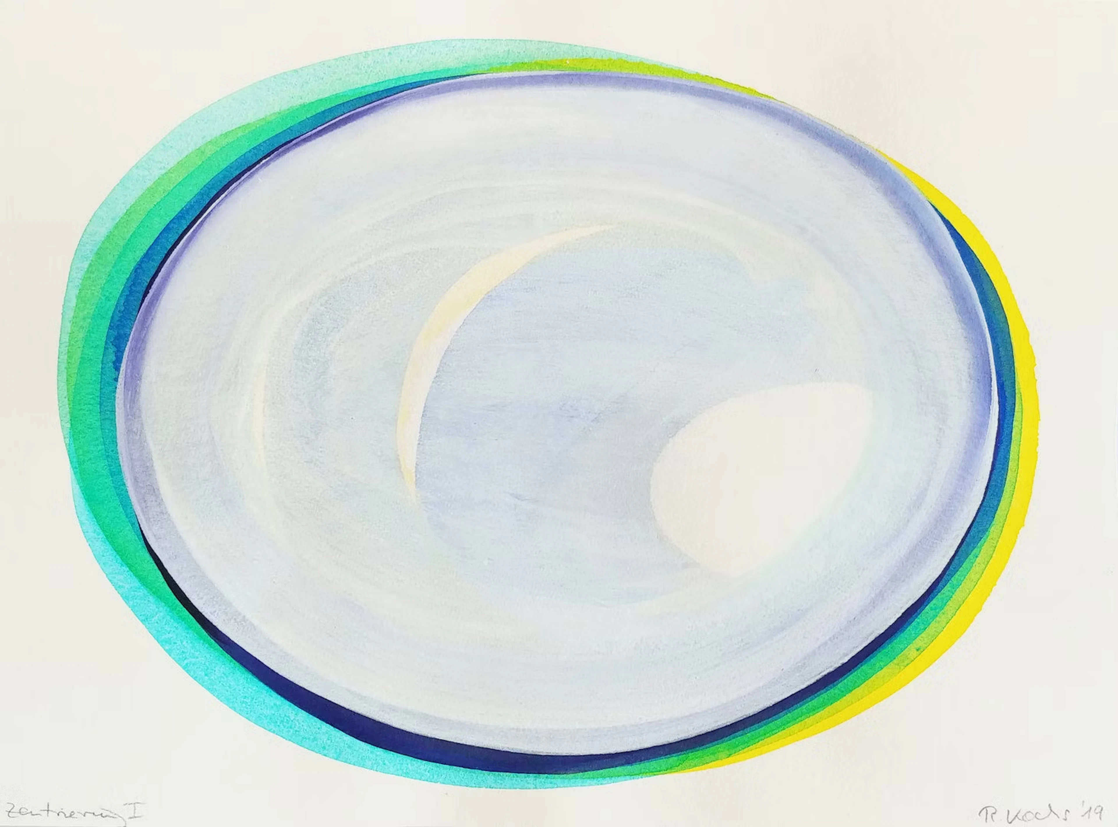Regina Kochs "Zentrierung I (P19-13)" - Zweigstelle Berlin