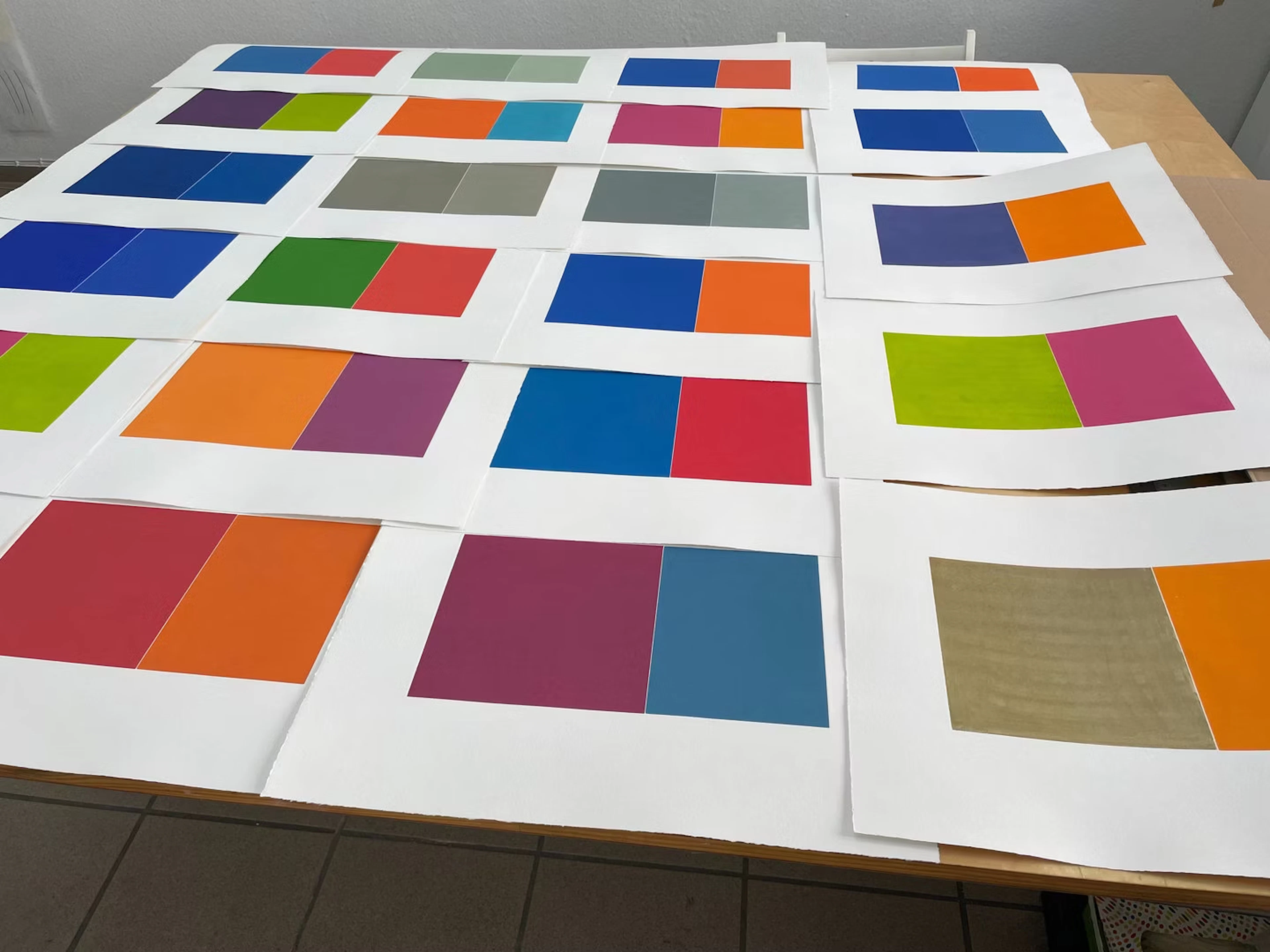 Maria Wallenstål-Schoenberg "Color Contrasts" - Zweigstelle Berlin
