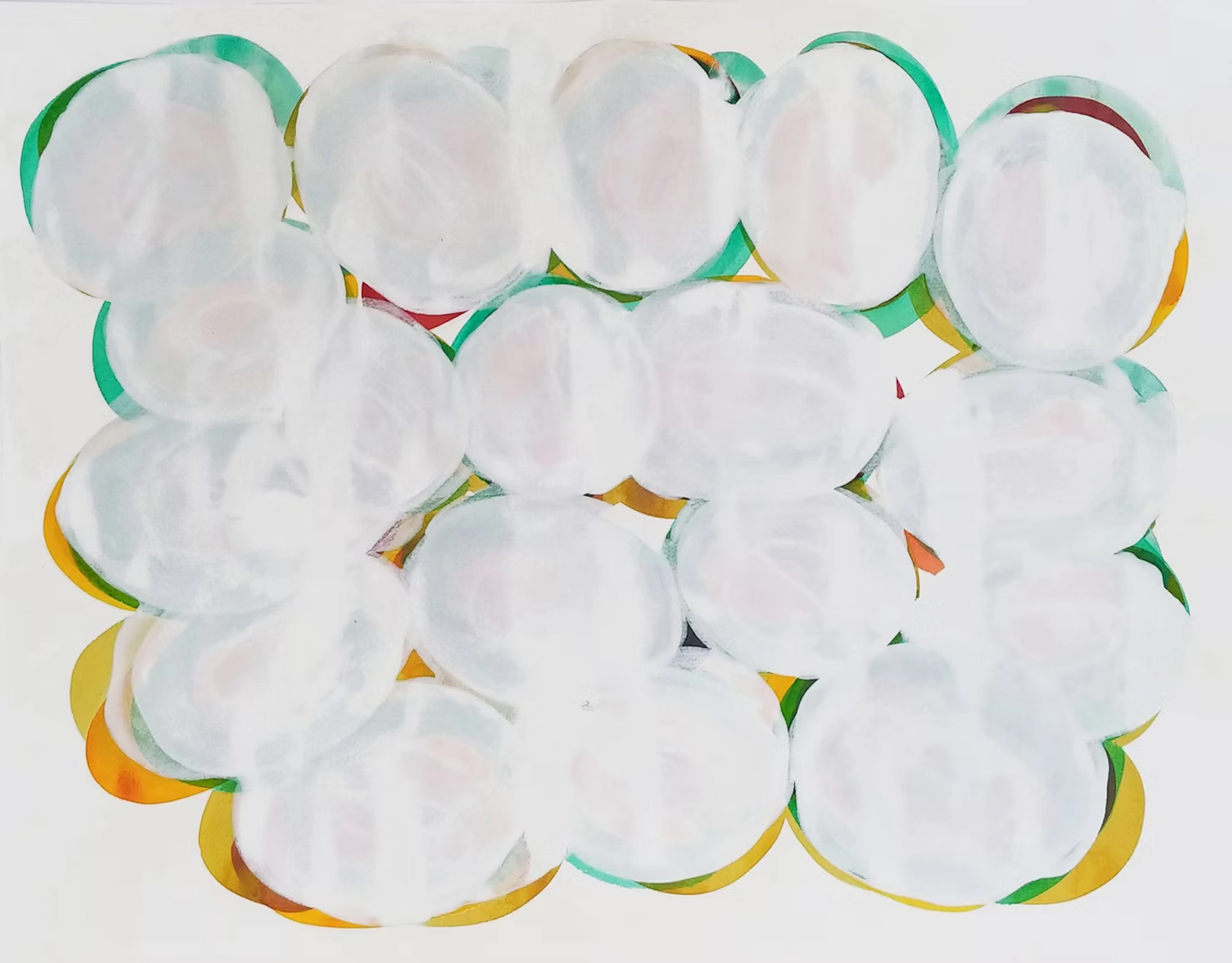 Regina Kochs "Farbmeer VI" - Zweigstelle Berlin
