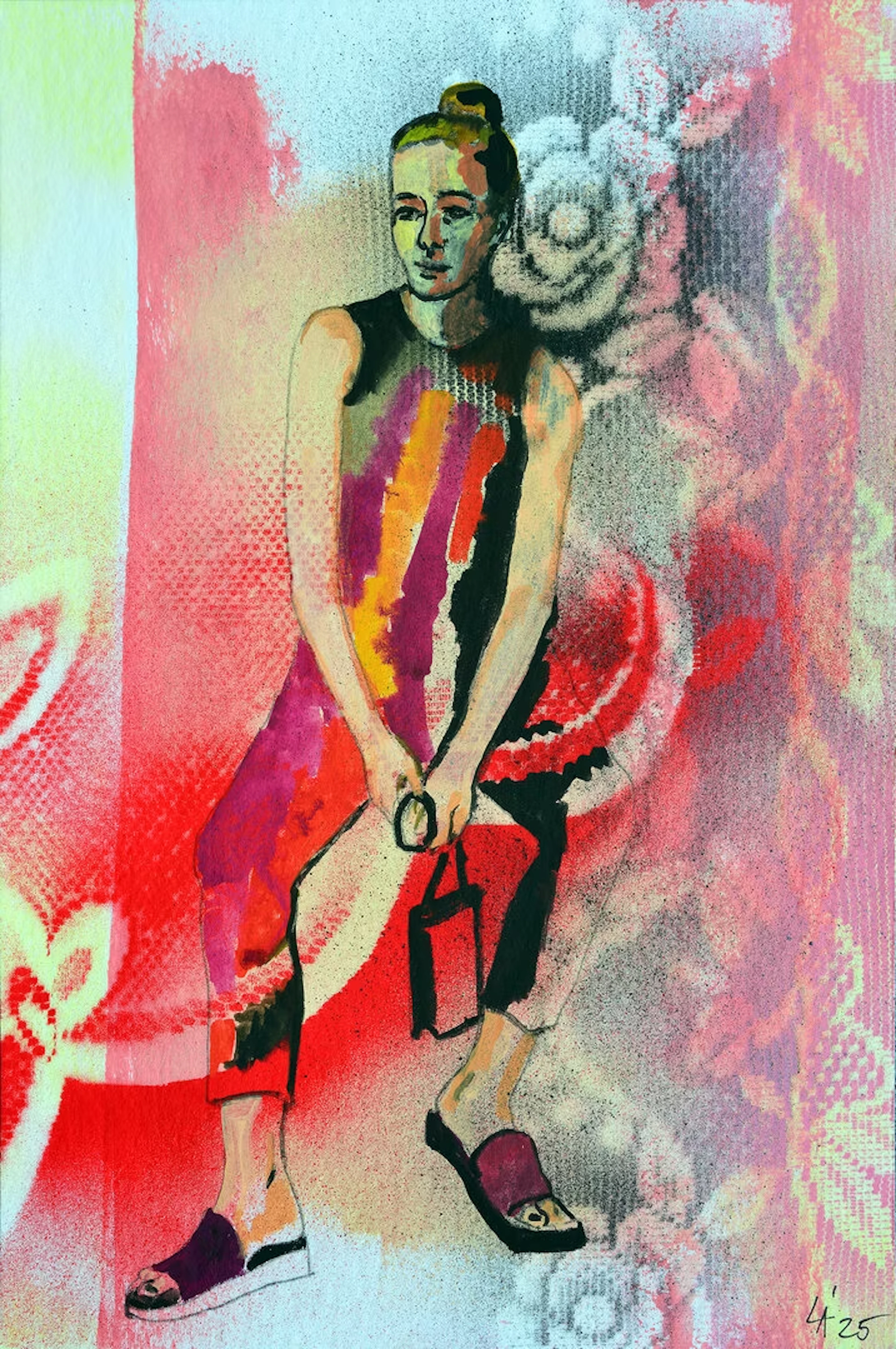 Agnes Lörincz "Figuren und Spitzen 03" - Zweigstelle Berlin