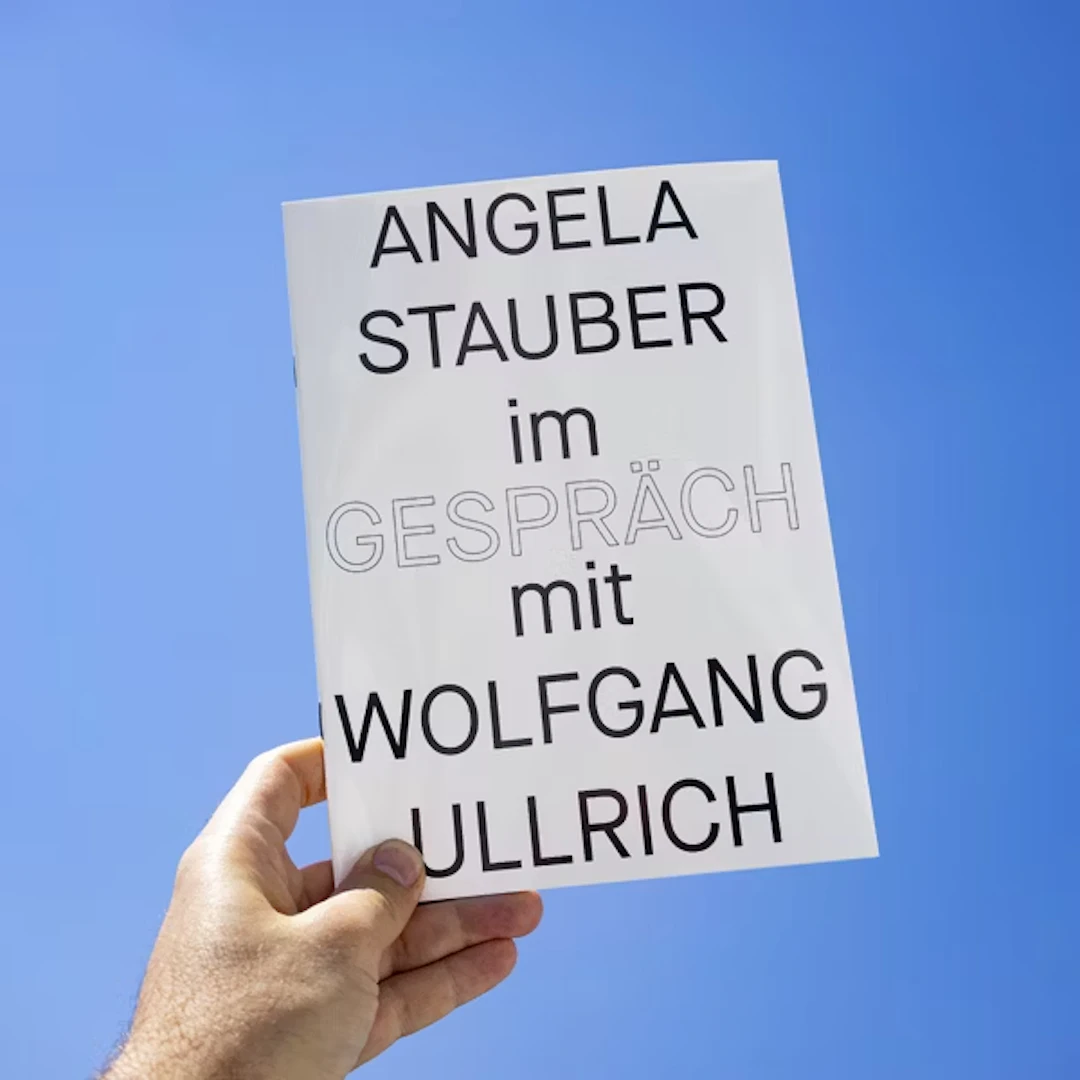 Angela Stauber im Gespräch mit Wolfgang Ullrich - Zweigstelle Berlin