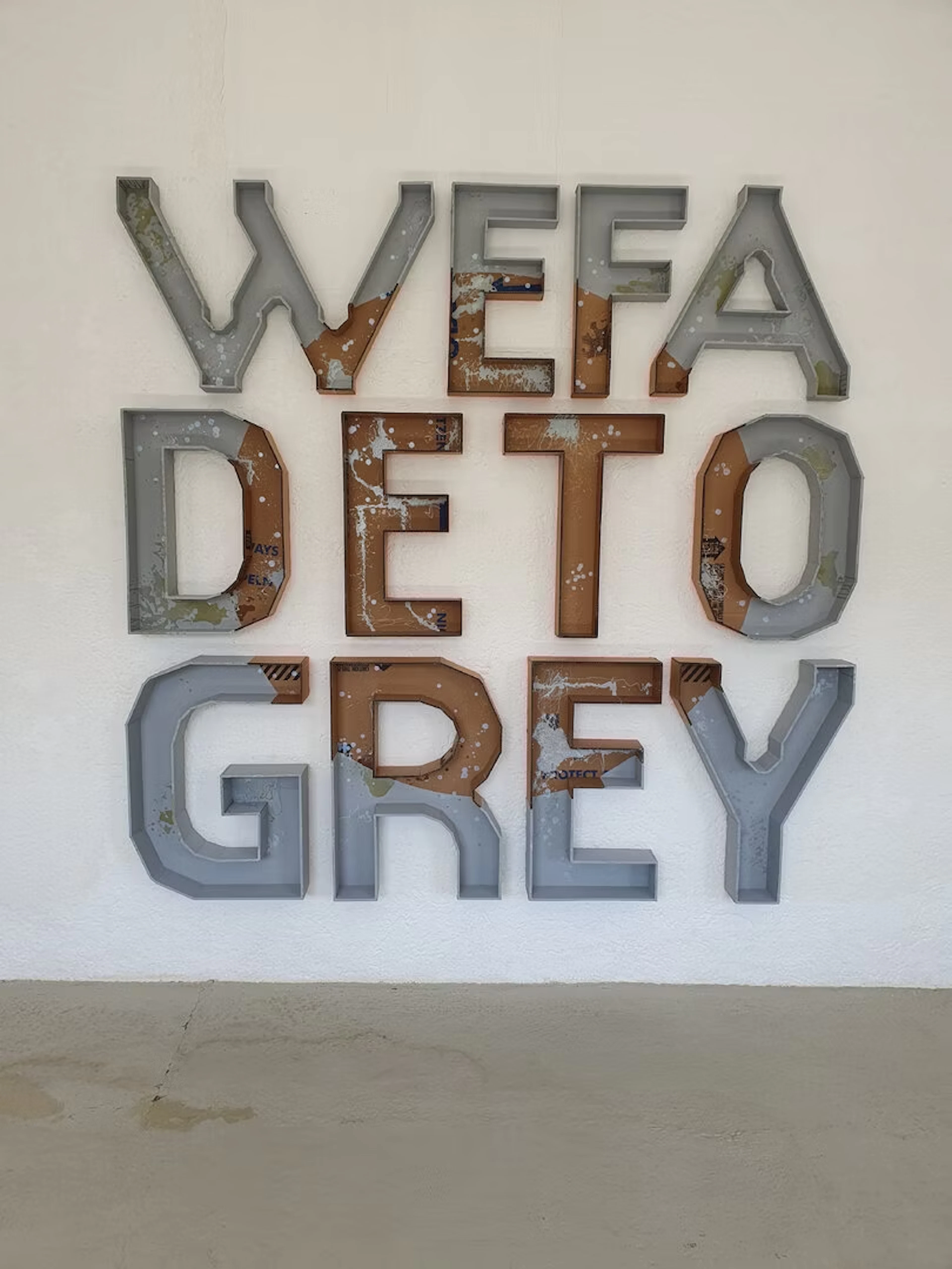 Oliver Braig "on the efficency of grey" - Zweigstelle Berlin
