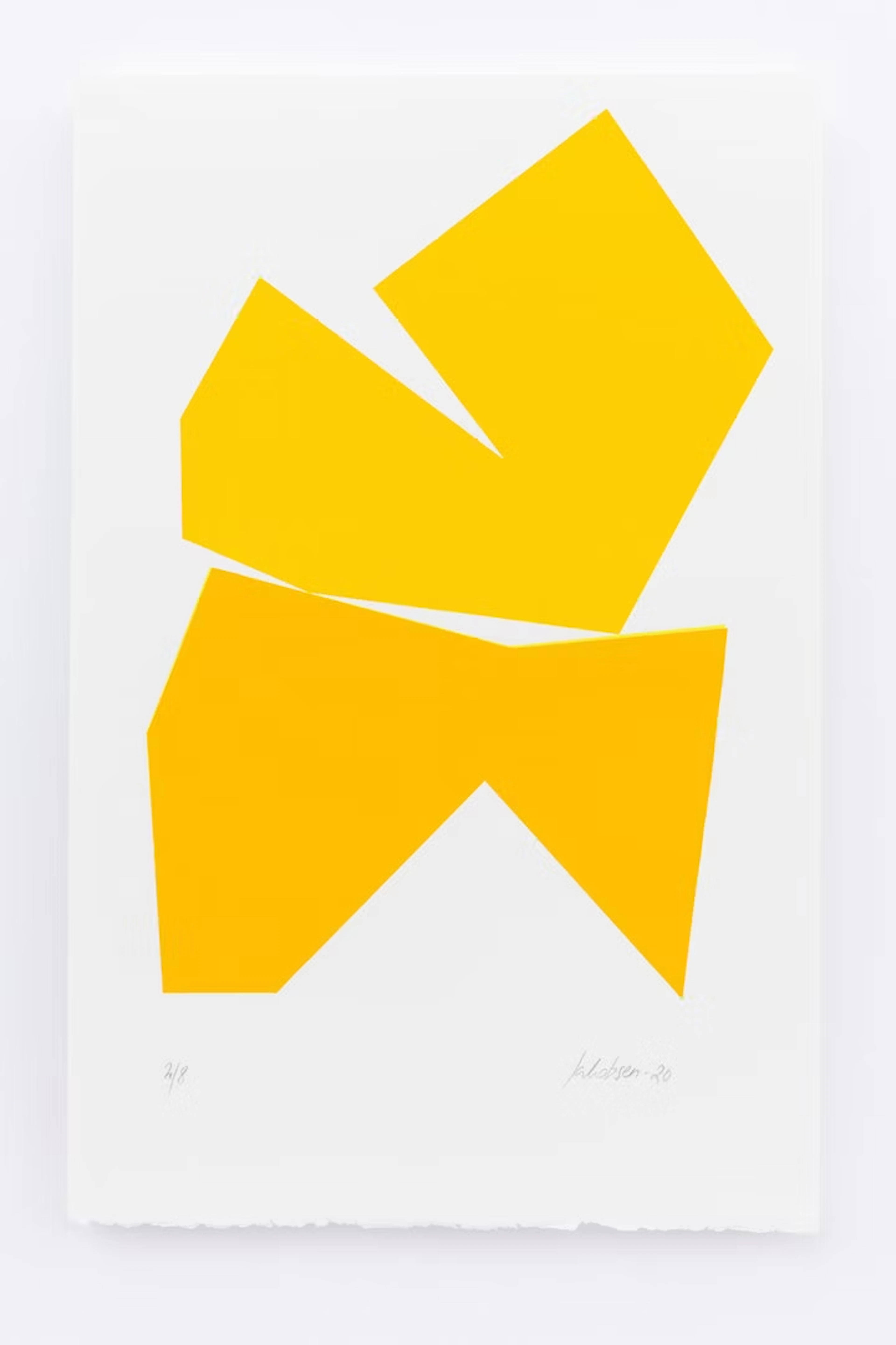 Inge Jakobsen "Yellow_04_8" - Zweigstelle Berlin