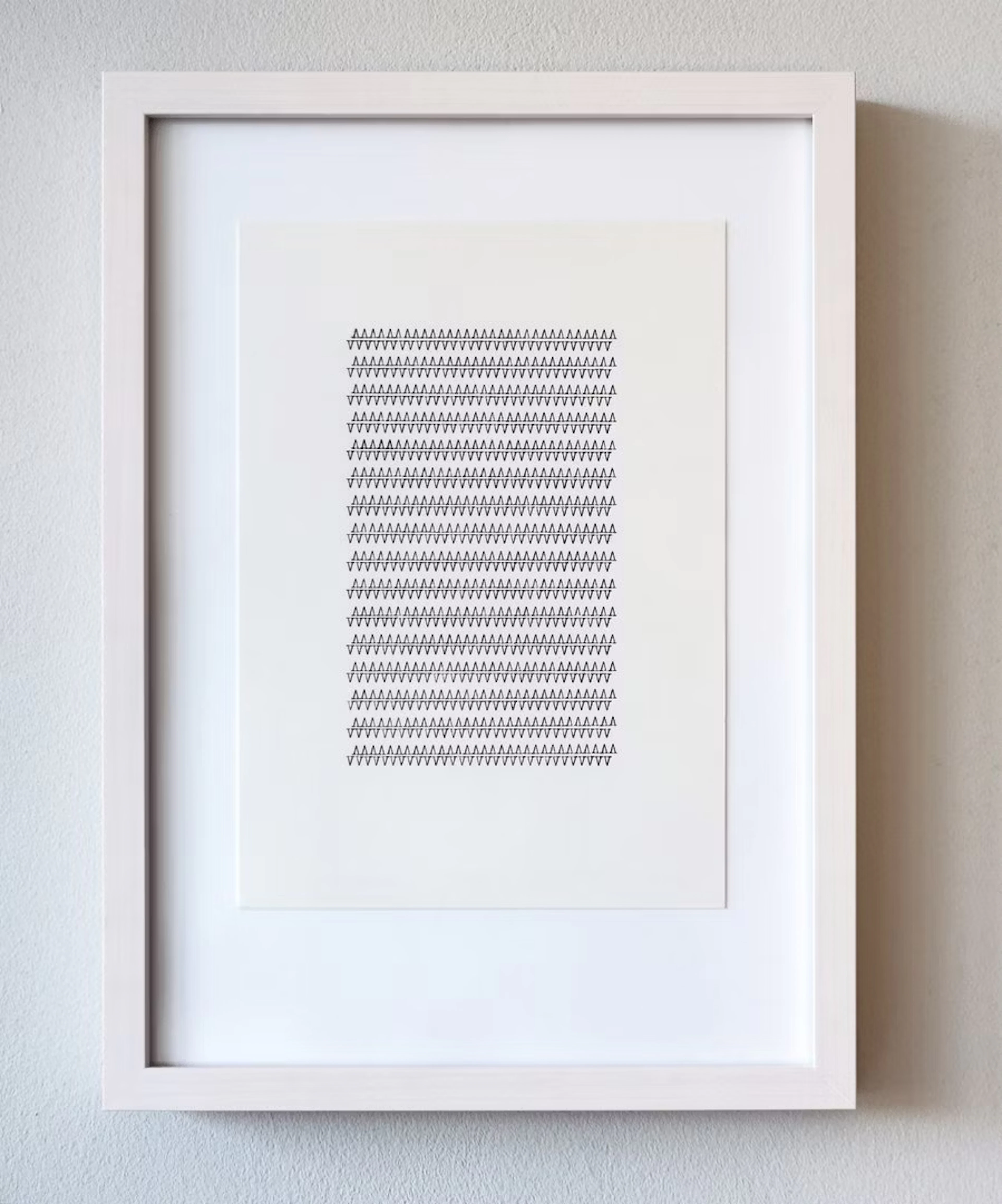 Bettina Hutschek "Typewriting (zigzag open)" - Zweigstelle Berlin