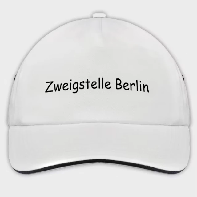 Basecap "Zweigstelle Berlin", weiß - Zweigstelle Berlin