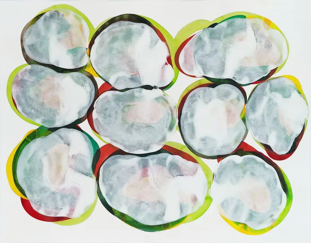 Regina Kochs "Farbmeer V" - Zweigstelle Berlin