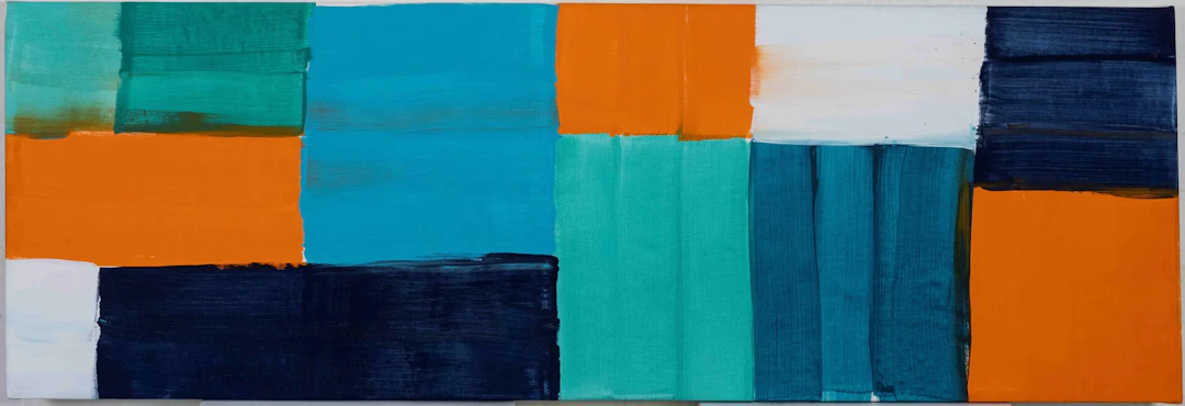 Elvira Lantenhammer "Topographie de la Couleur...Paros 01" - Zweigstelle Berlin